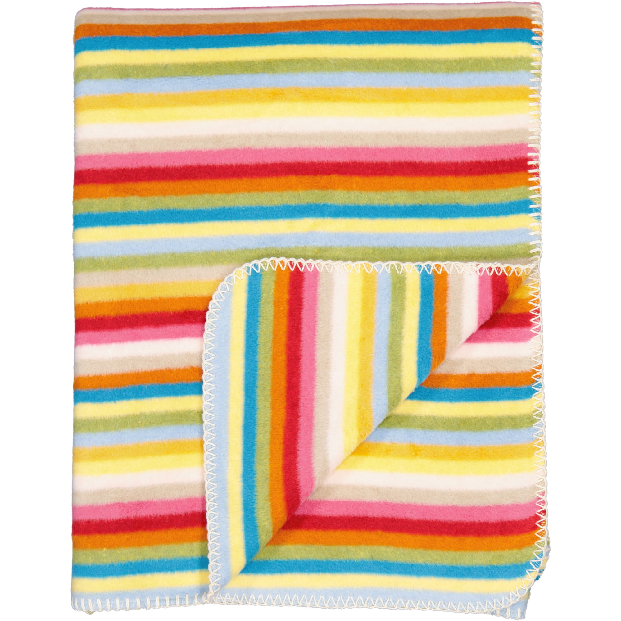 Cawö Wohndecken Lifestyle Streifen 7008 multicolor - 25 - 150x200 cm