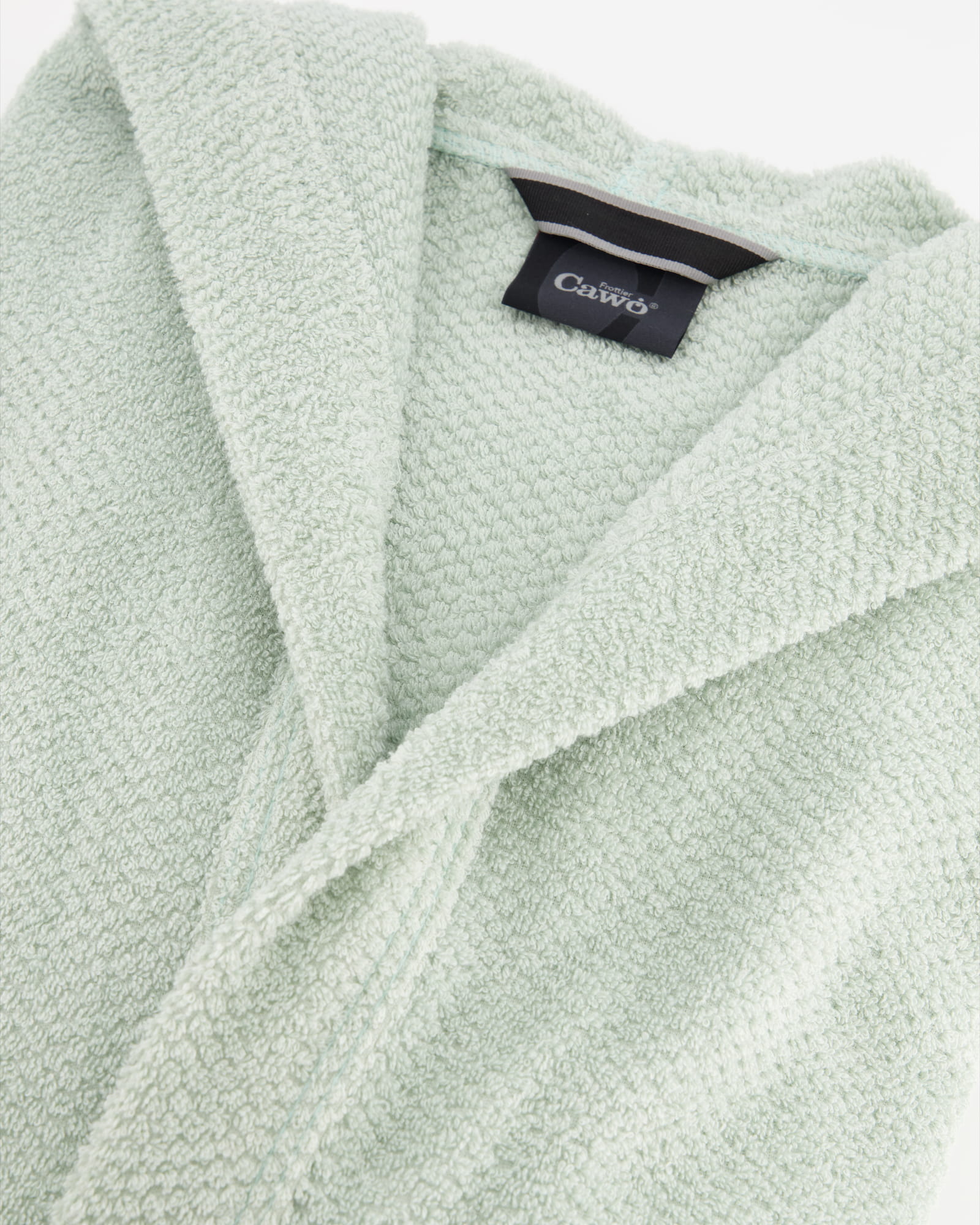 Cawö Bademäntel Damen Kapuze Pure 5223 eukalyptus - 450
