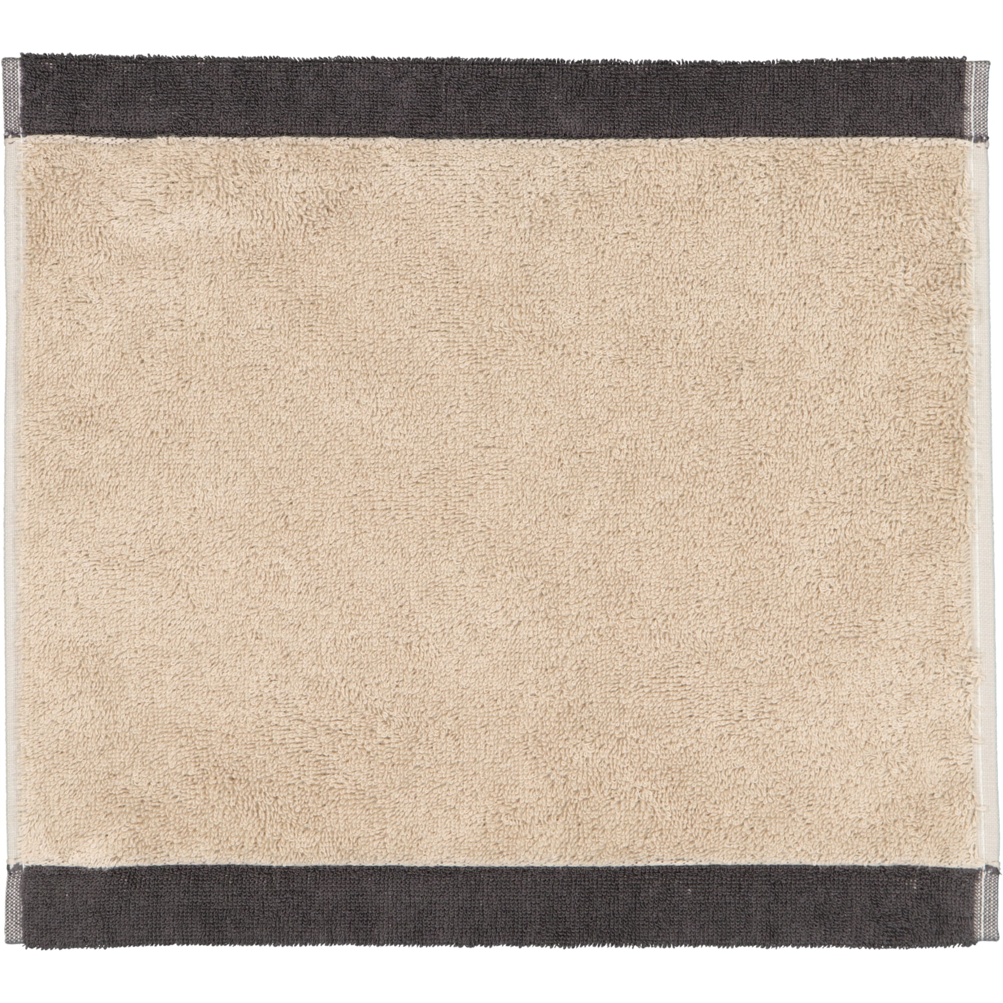 Cawö Handtücher Lifestyle Splash 7071 leinen/basalt - 37 - Seiflappen 30x30 cm