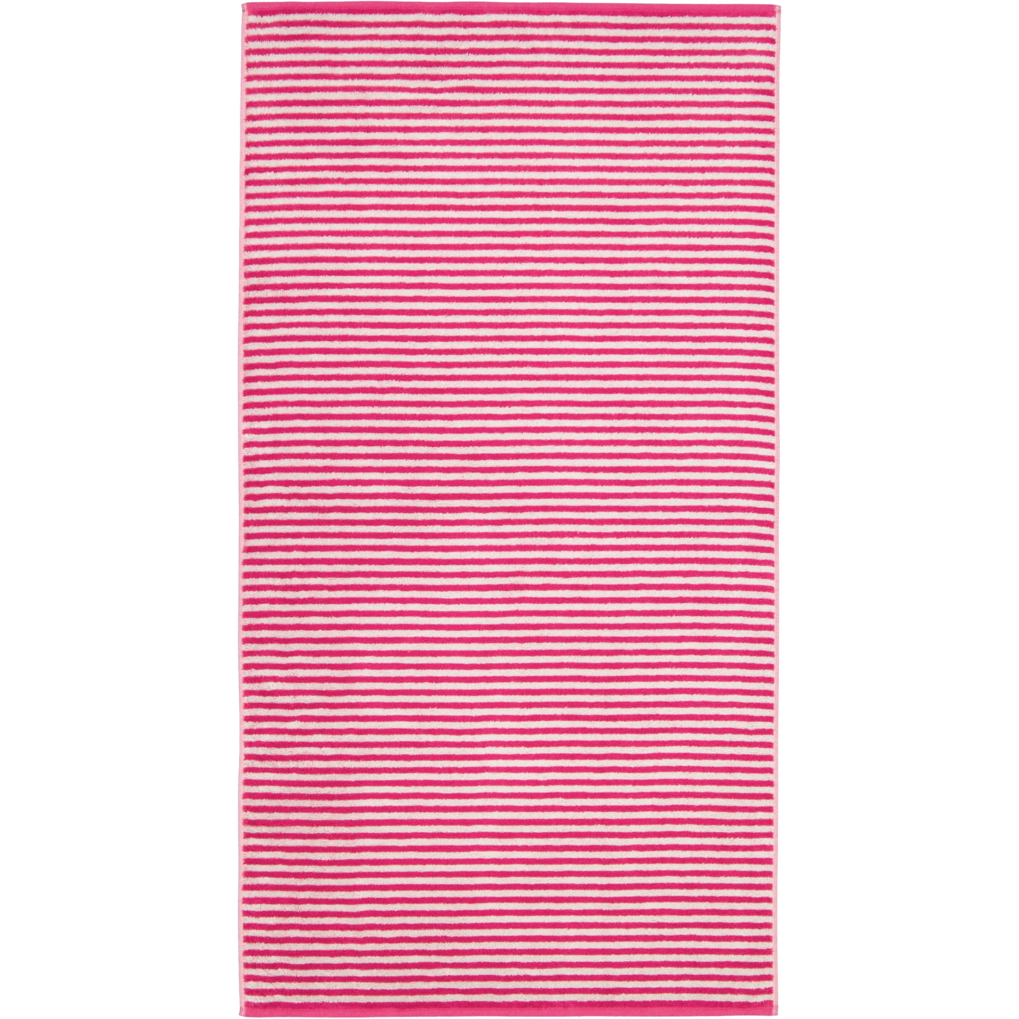 Cawö Handtücher Campus Ringel 955 pink - 22 - Duschtuch 70x140 cm