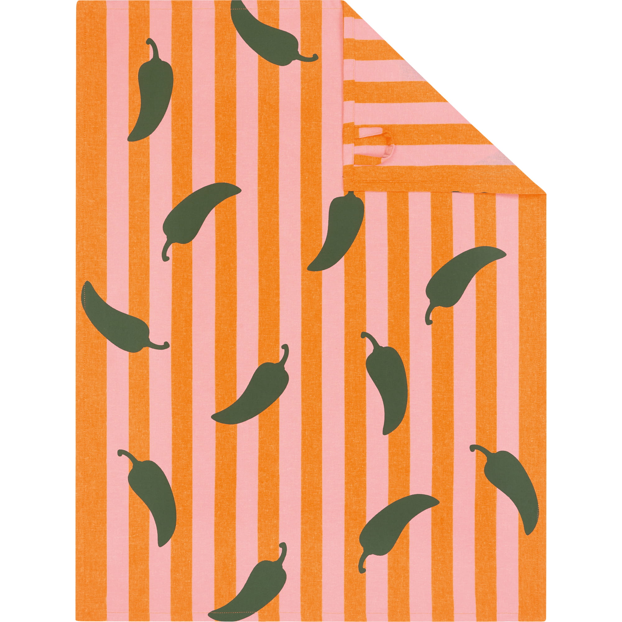 Cawö Home Geschirrtücher Prints & Stripes Pimentos 545 rosa/orange - 23 - 50x70 cm