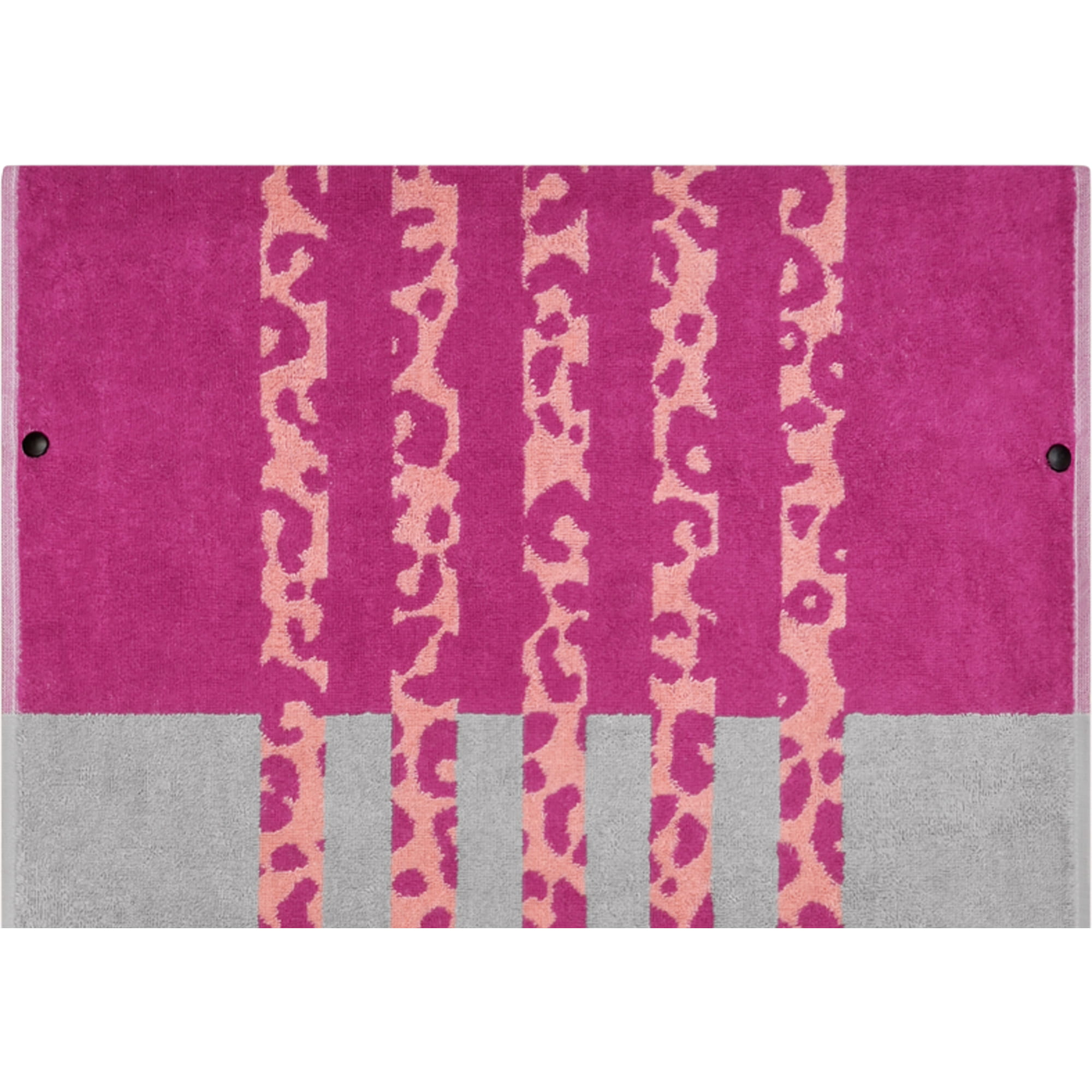 Cawö Fitness-Handtücher LEO STRIPE 6291 vibrant pink - 27 - 50x130 cm