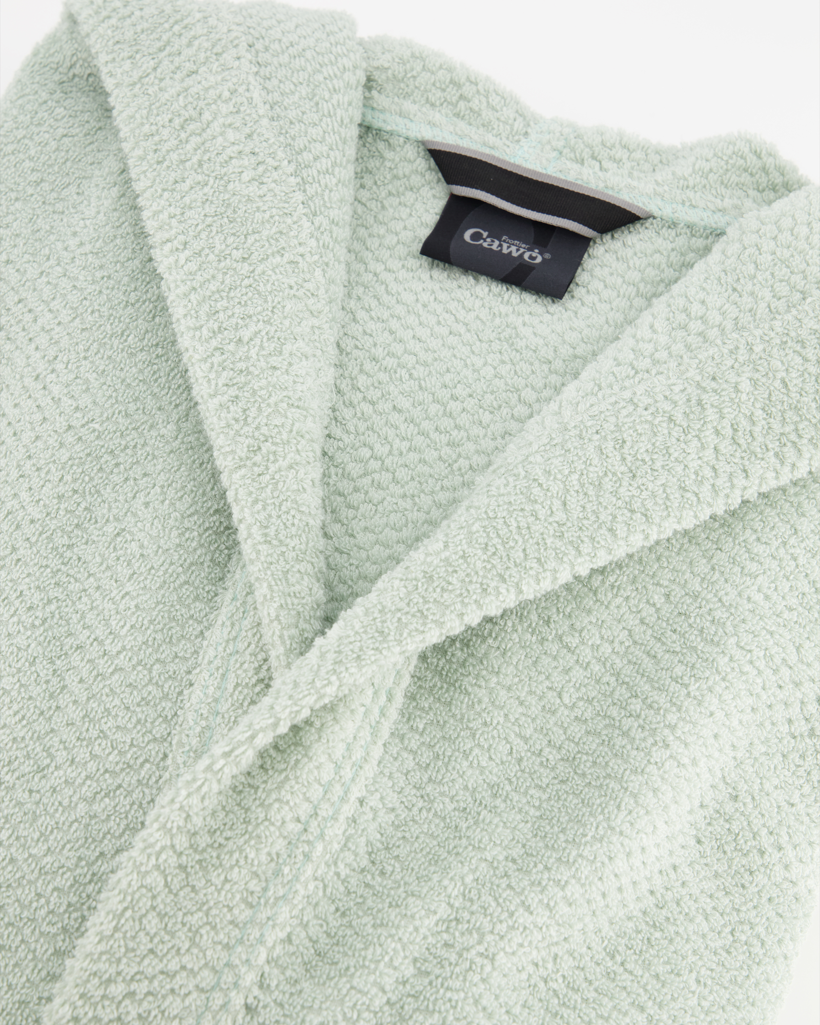 Cawö Bademäntel Damen Kapuze Pure 5223 eukalyptus - 450