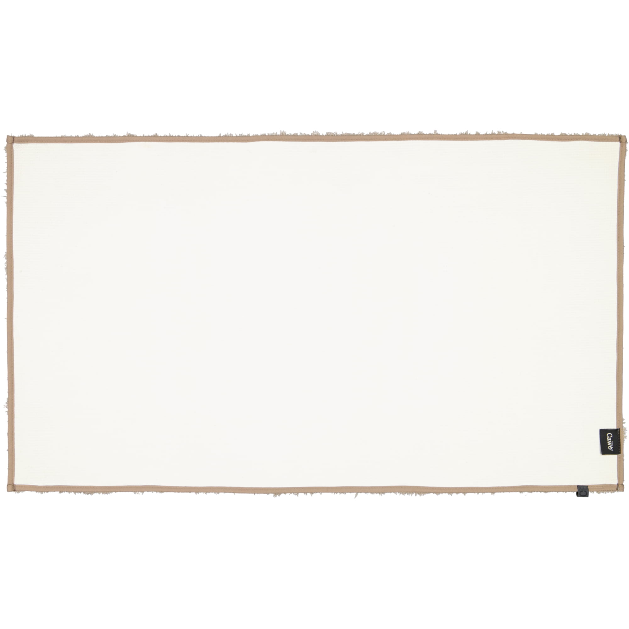 Cawö Home Badteppiche Solid 1009 cappuccino - 339 - 70x120 cm