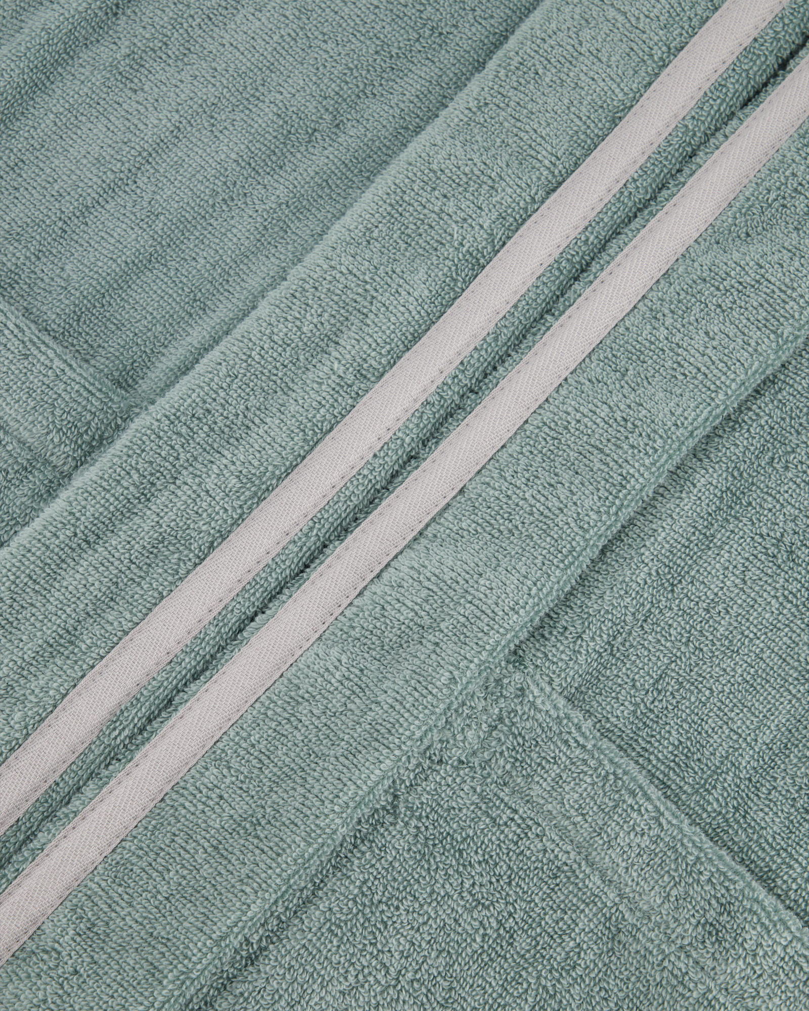 Cawö Home Bademäntel Damen Kimono Luxury Basics Kimono 826 fjord - 47