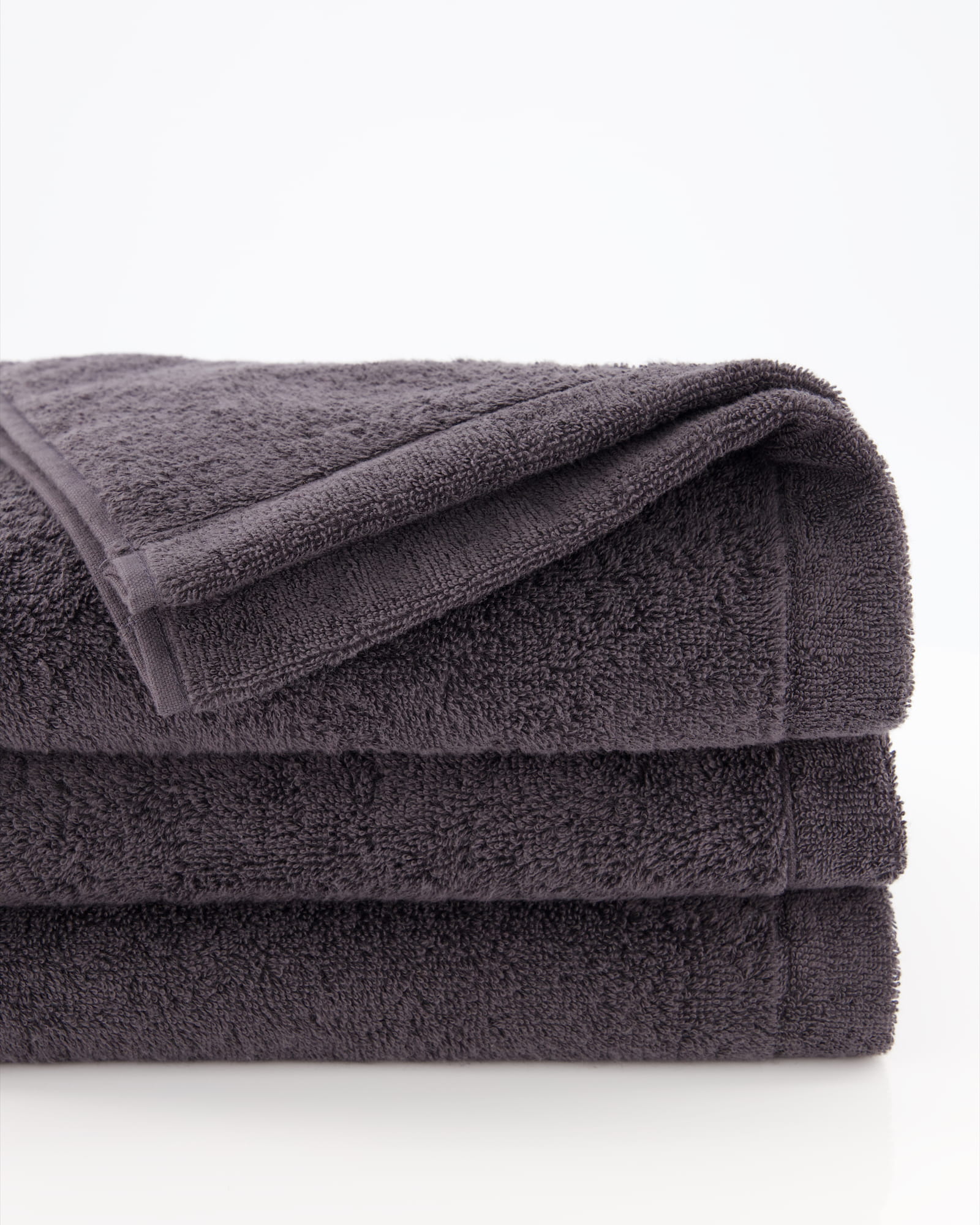 Cawö Handtücher Lifestyle Uni 7007 basalt - 740 - Seiflappen 30x30 cm