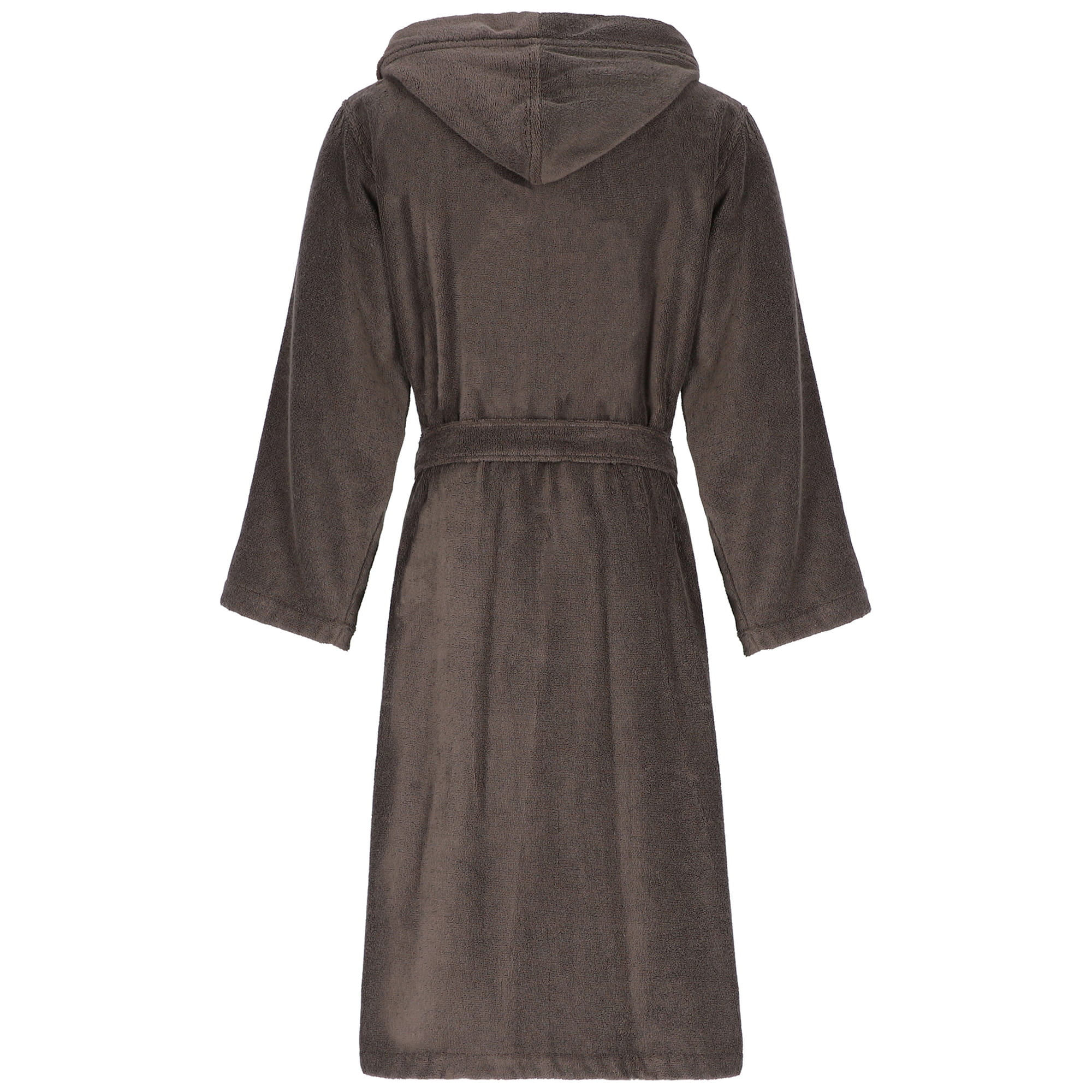 Cawö Home Bademäntel Herren Kapuze Uni 829 pepper - 37 - S