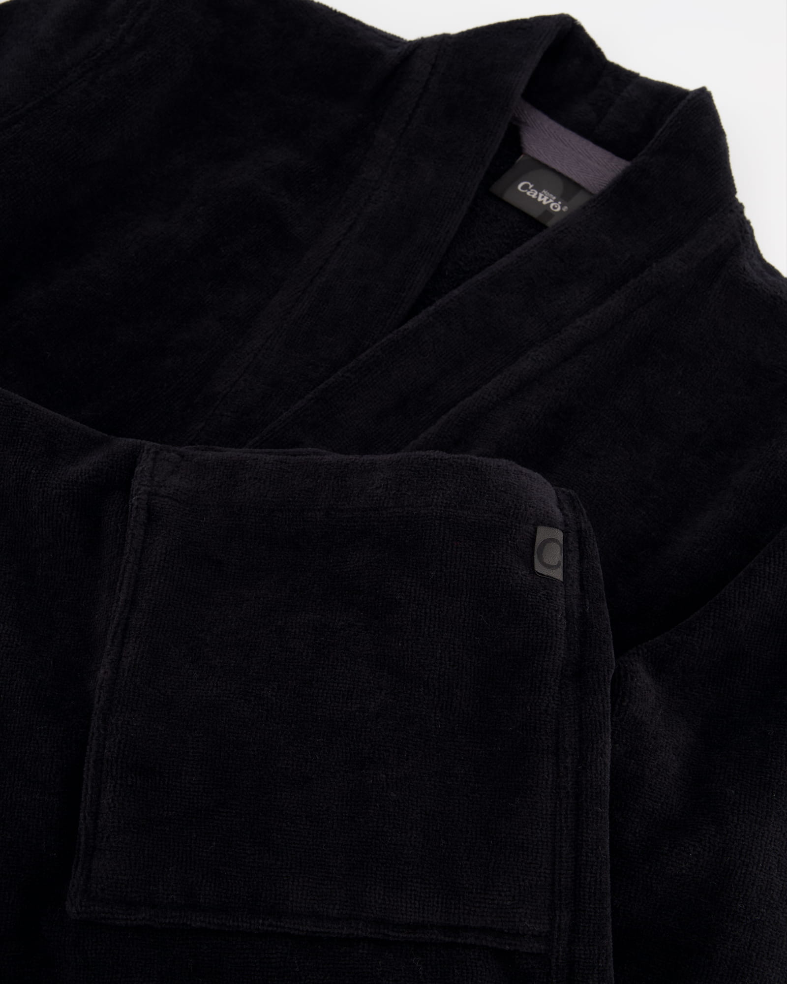 Cawö Home - Herren Bademantel Kimono 823 - Farbe: lava - 97 - S