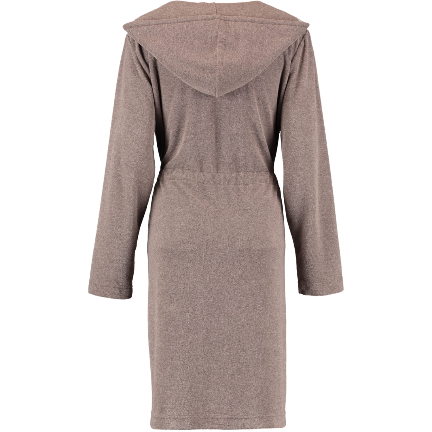 Cawö Home Active Damen Kurzmantel Kapuze TG RV 821 - Farbe: mocca-stein - 37 - XS