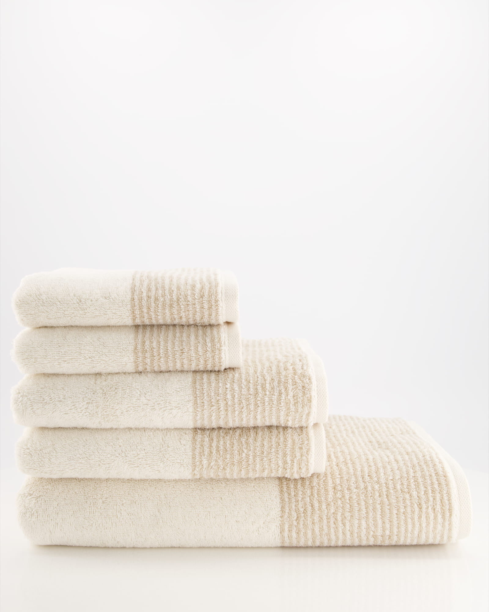 Cawö Handtücher Luxury Home Two-Tone 590 natur - 36