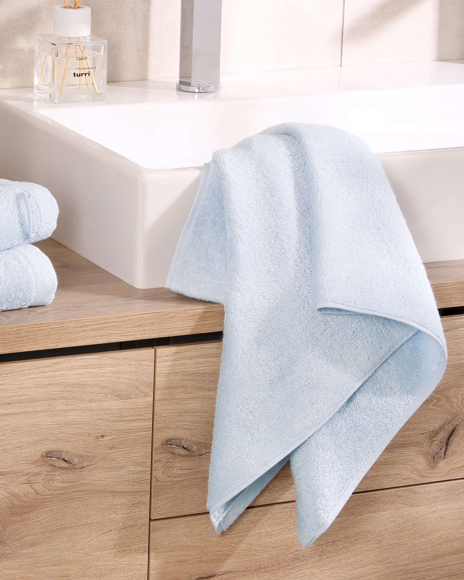 Cawö Handtücher Lifestyle Uni 7007 aqua - 141