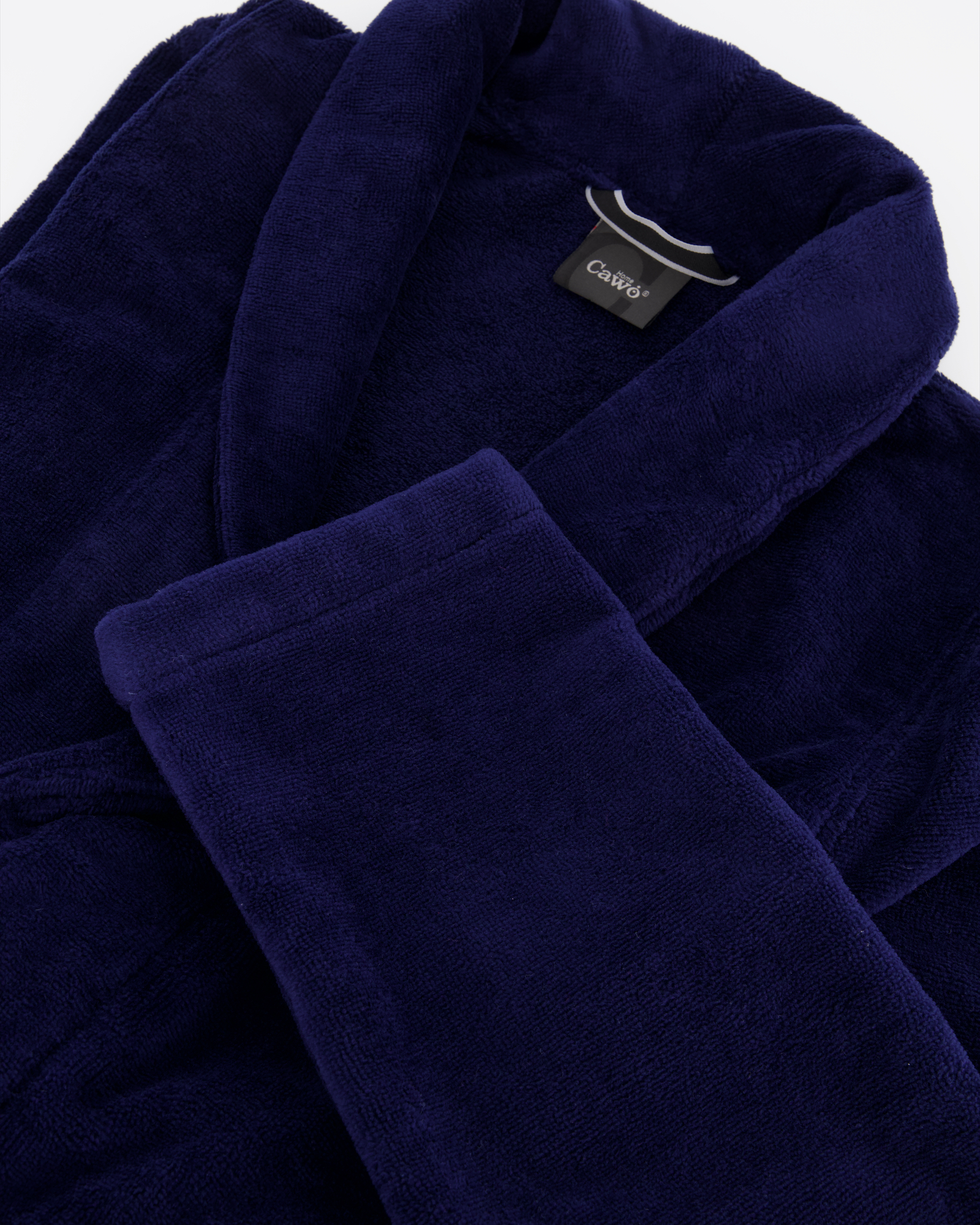 Cawö Home Damen Bademantel Schalkragen 836 - Farbe: marine - 11