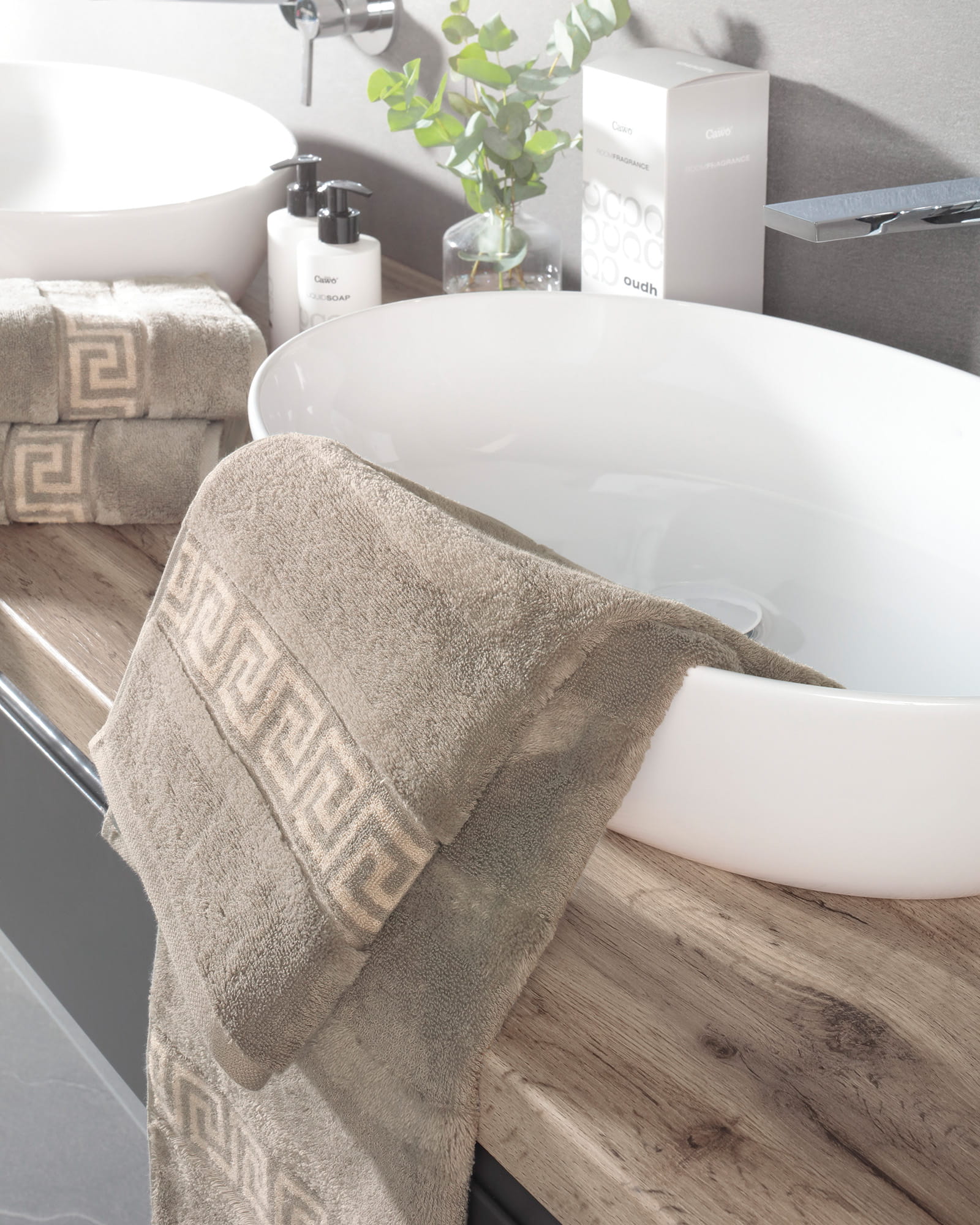 Cawö Handtücher Noblesse Duo 1003 - Farbe: graphit - 70