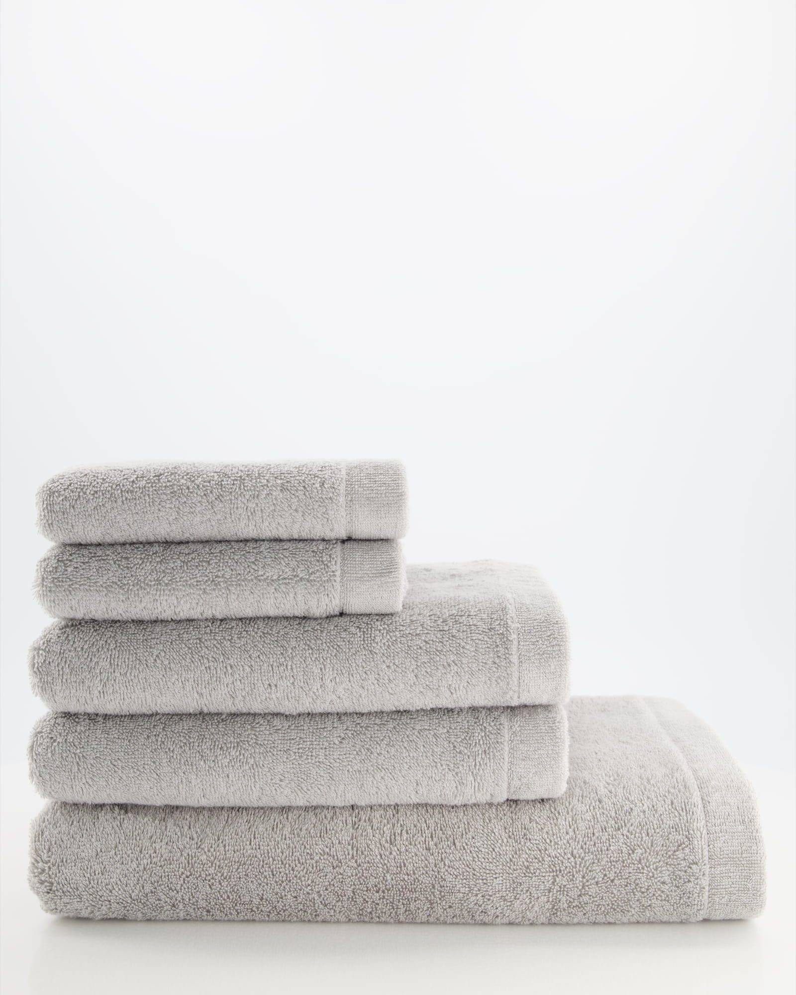 Cawö Handtücher Lifestyle Uni 7007 platin - 705 - Seiflappen 30x30 cm
