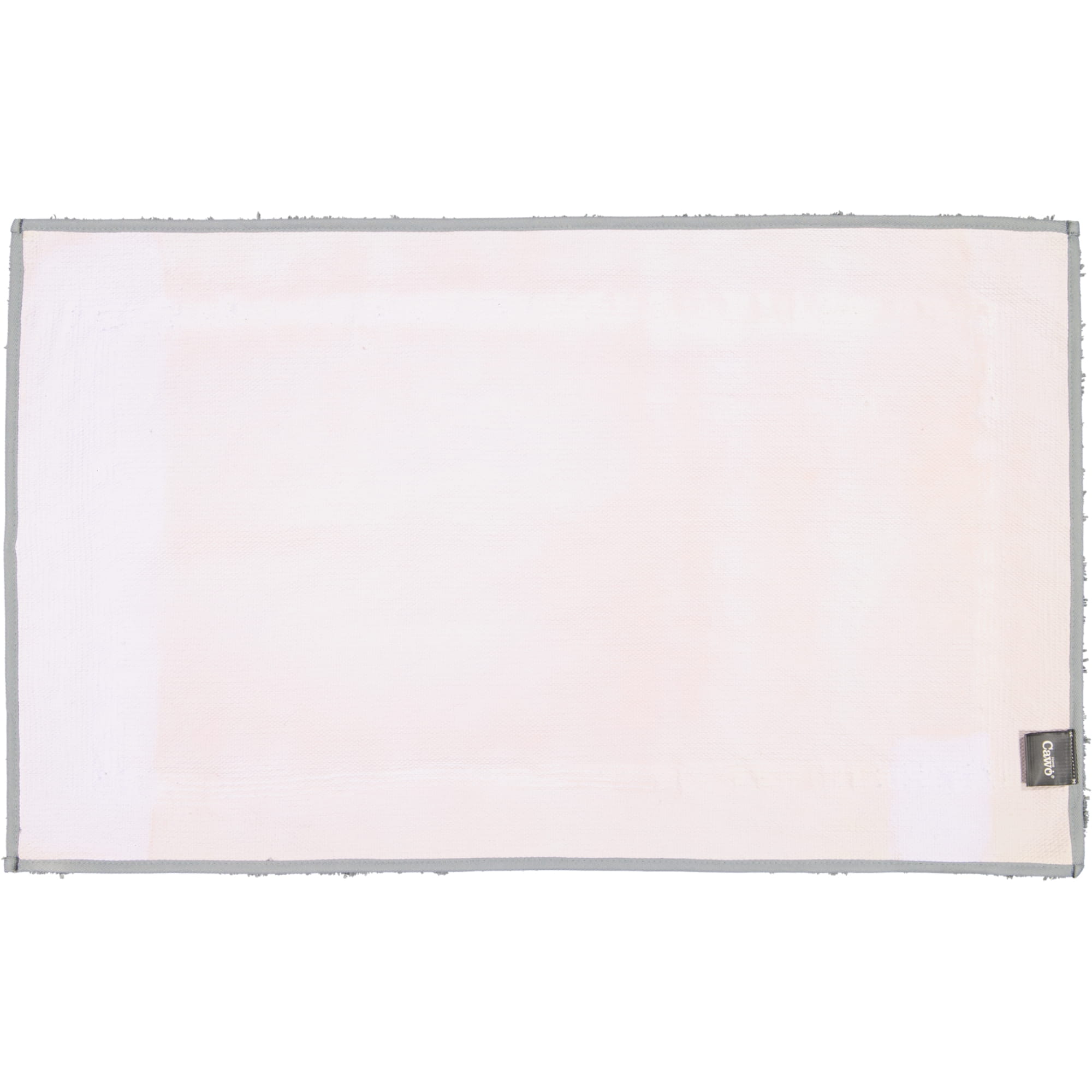 Cawö Home - Badteppich Luxury Home Two-Tone 590 - Farbe: schiefer - 77 - 60x100 cm