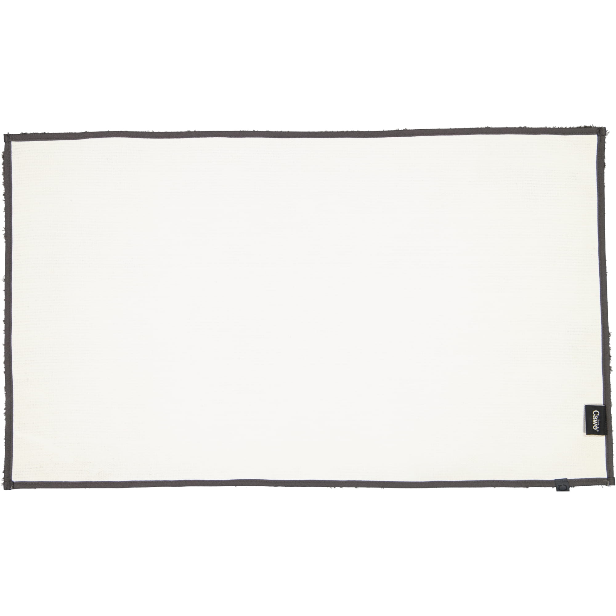 Cawö Home Badteppiche Solid 1009 basalt - 740 - 60x100 cm