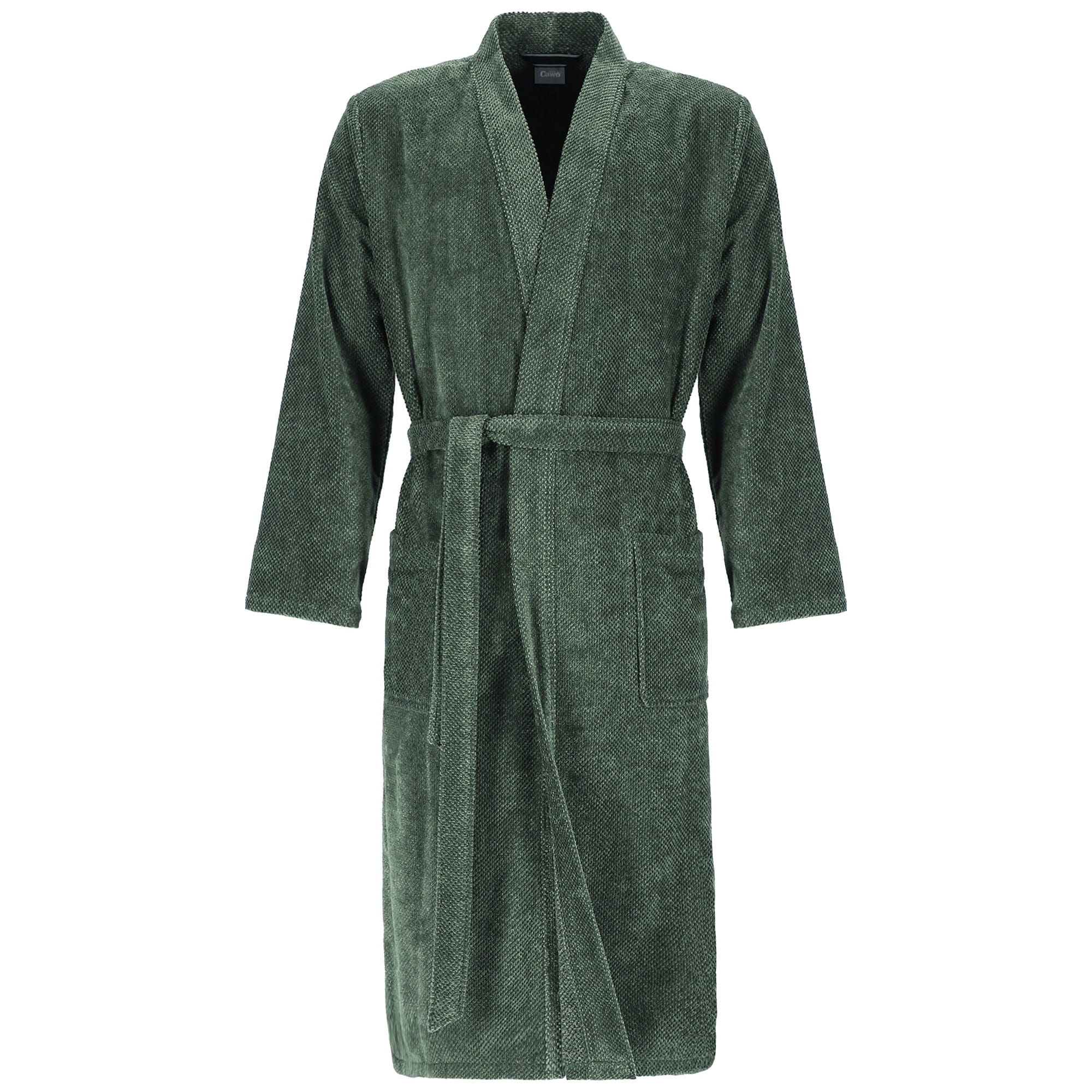Cawö Bademäntel Herren Kimono Streifen 5507 field - 47