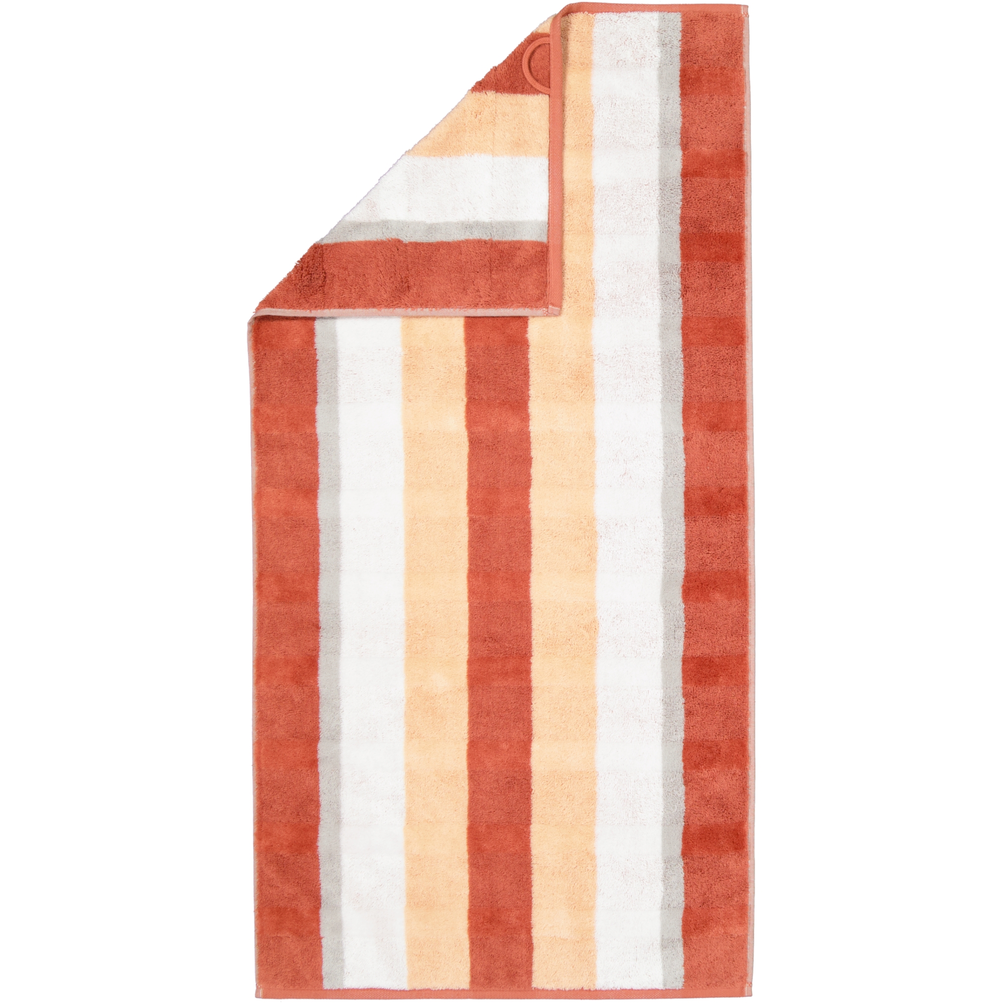 Cawö Handtücher Noblesse Stripe 1087 brick - 33