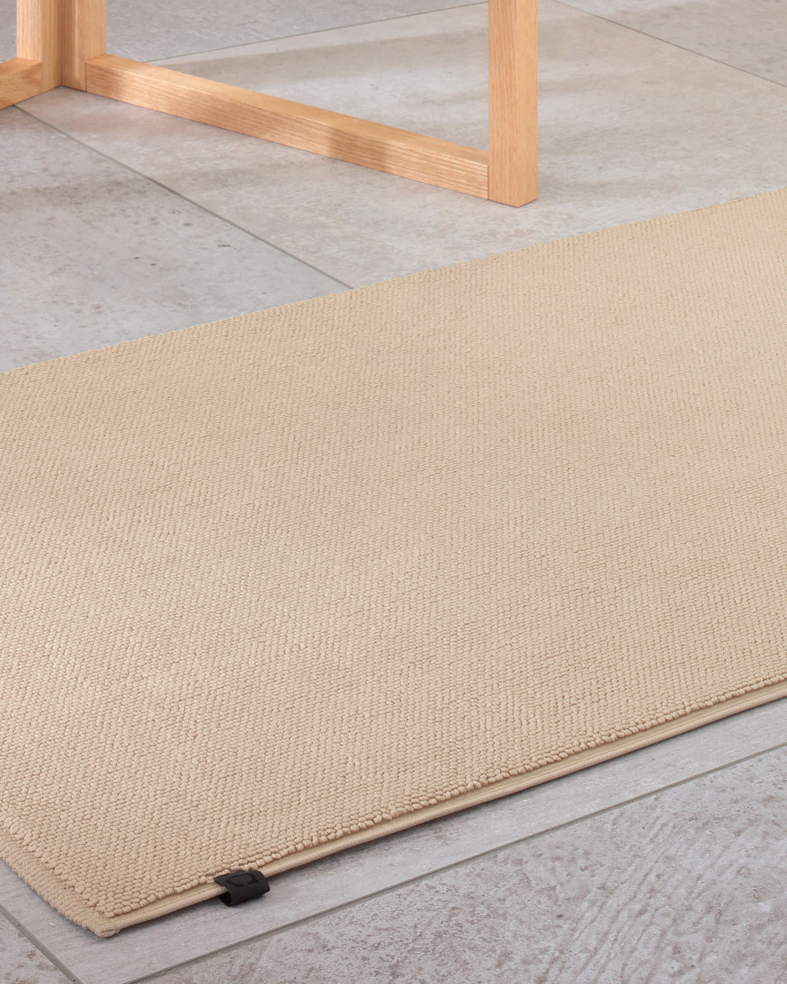 Cawö Home Badteppiche Loop 1007 beige - 370 - 60x100 cm