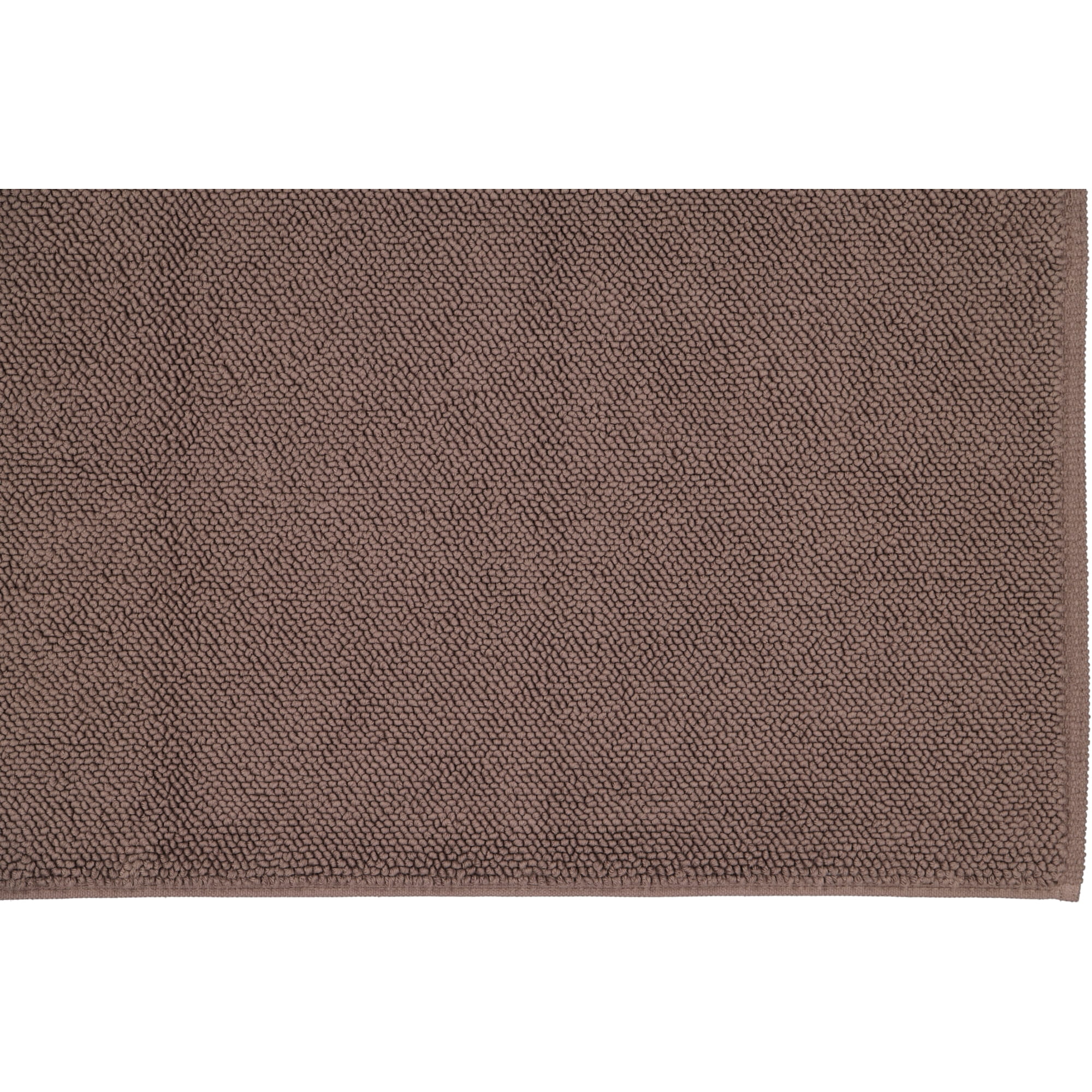 Cawö Home - Badteppich Loop 1007 - Farbe: pepper - 397 - 60x60 cm