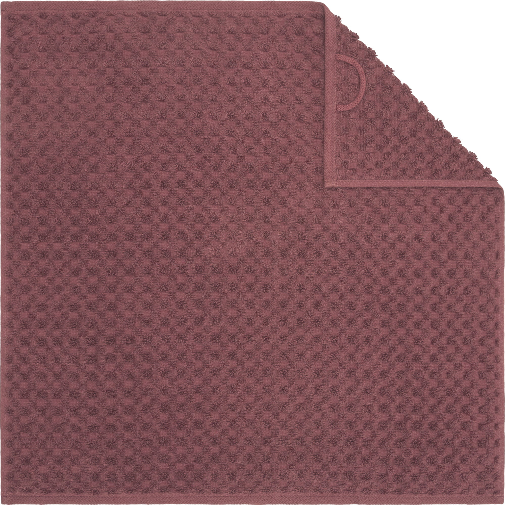 Cawö Küchenhandtücher Cuisine Pro Uni 520 burgund - 277 - 50x50 cm