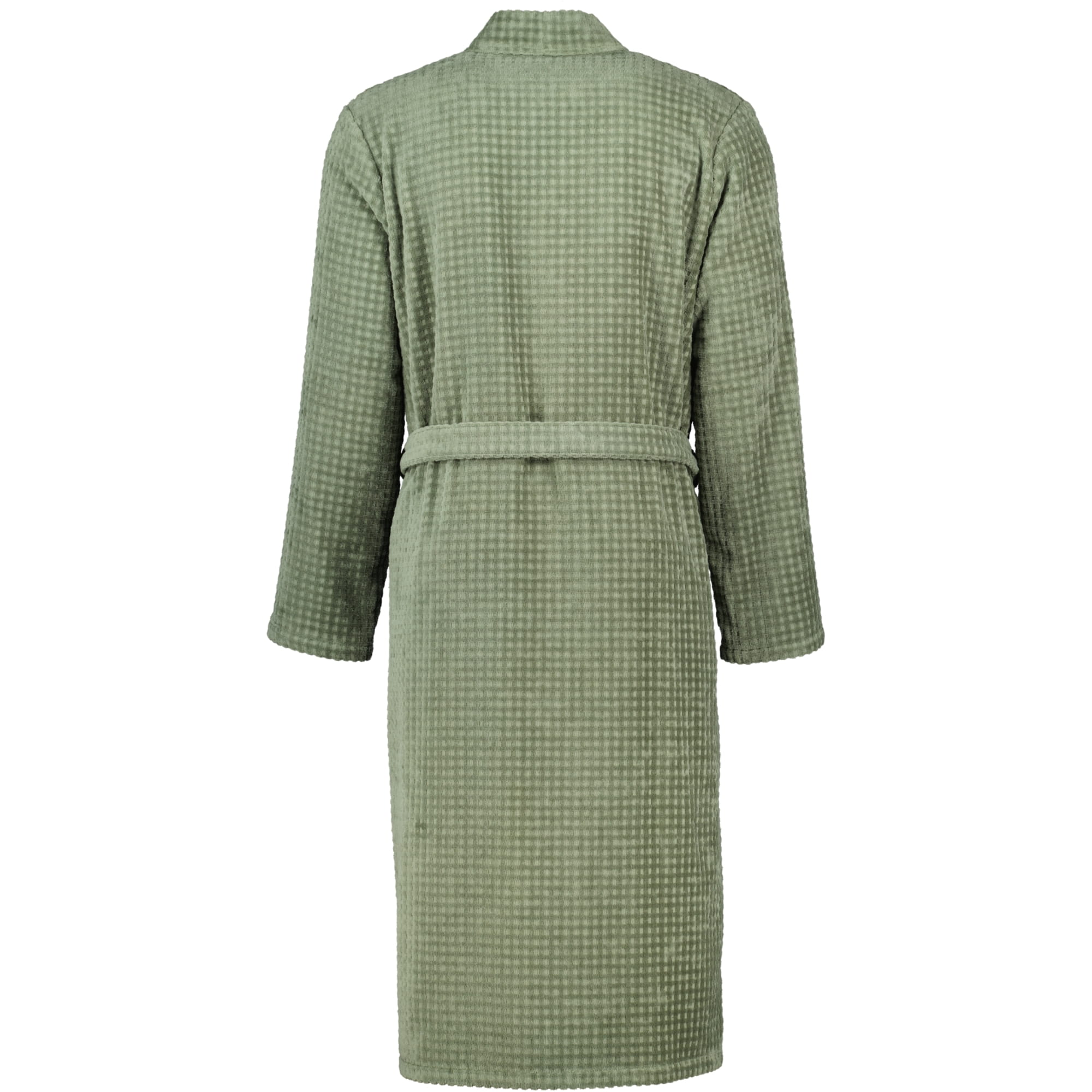 Cawö Bademäntel Herren Kimono Waffelpique 5508 field - 453