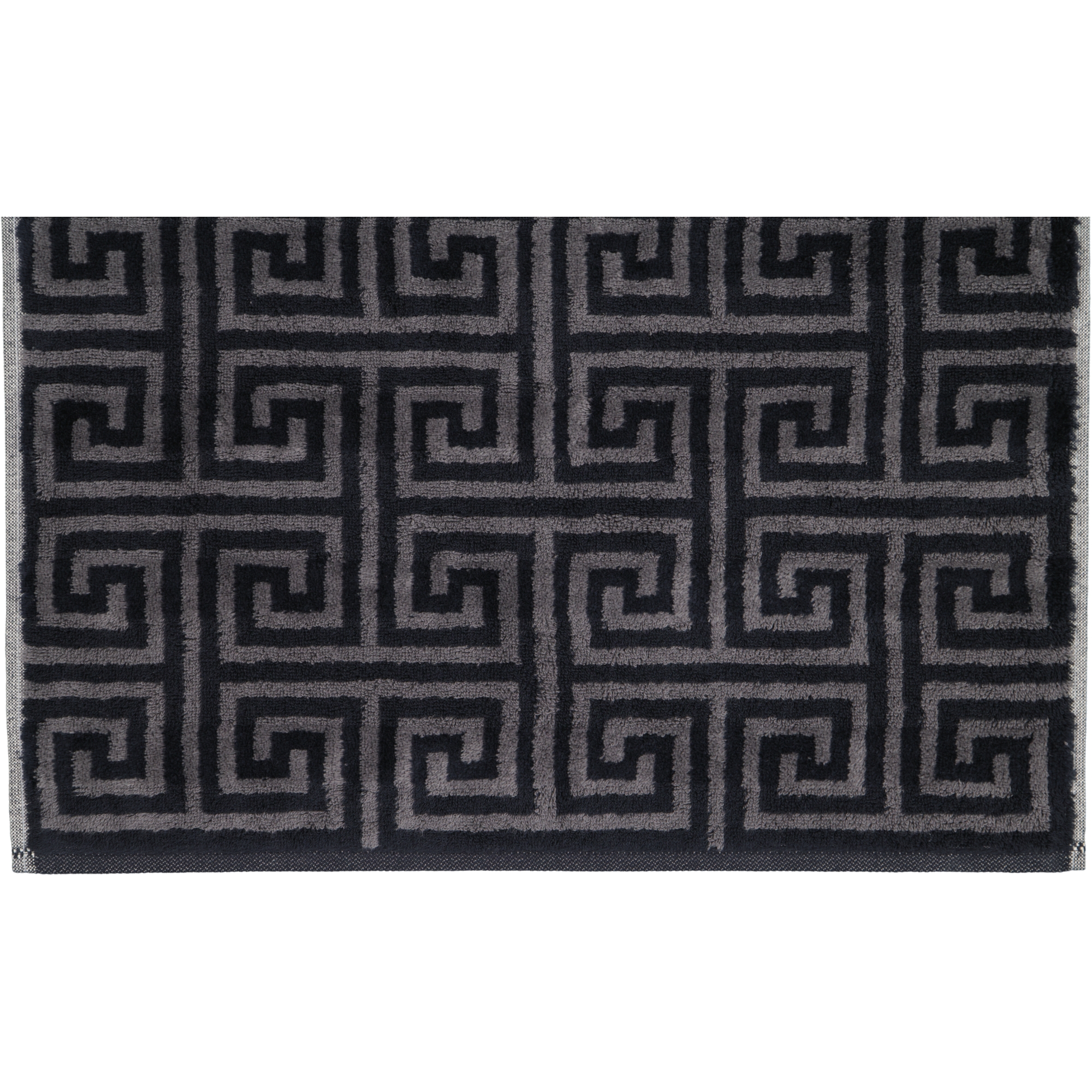 Cawö Handtücher Noblesse Elegance Allover 1088 anthrazit - 97 - Gästetuch 30x50 cm
