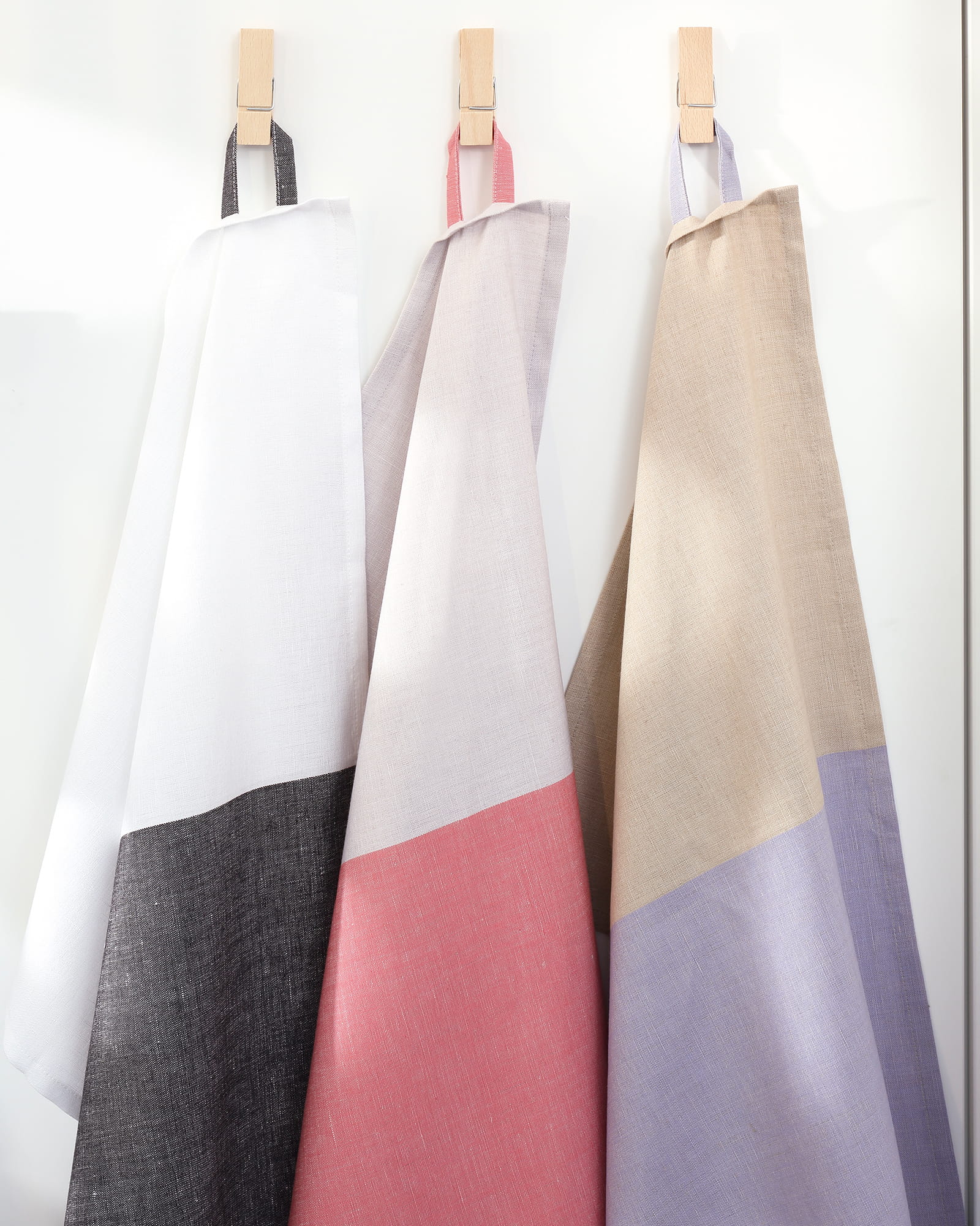 Cawö Home Geschirrtücher Cuisine Duo 535 schwarz/weiß - 96 - 50x70 cm