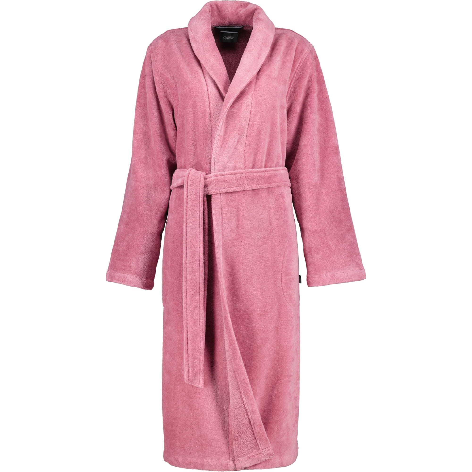 Cawö Home Damen Bademantel Schalkragen 836 - Farbe: blush - 22 - L