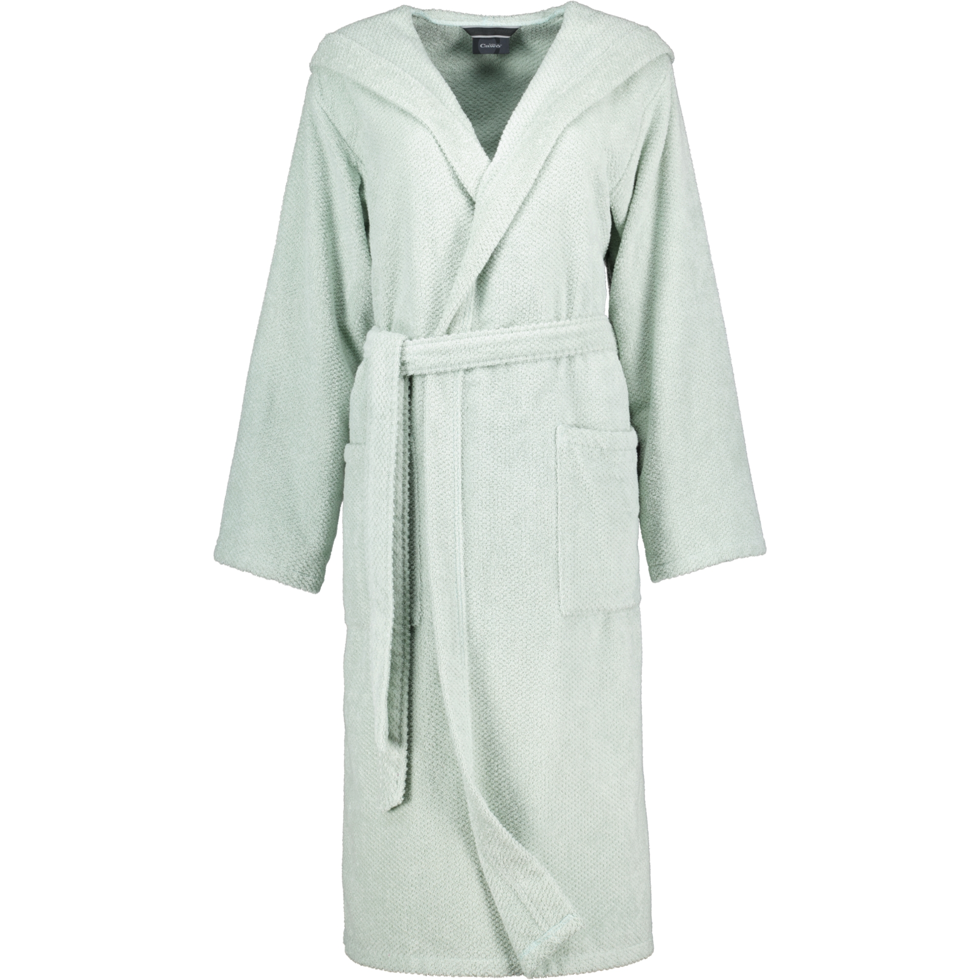 Cawö Bademäntel Damen Kapuze Pure 5223 eukalyptus - 450