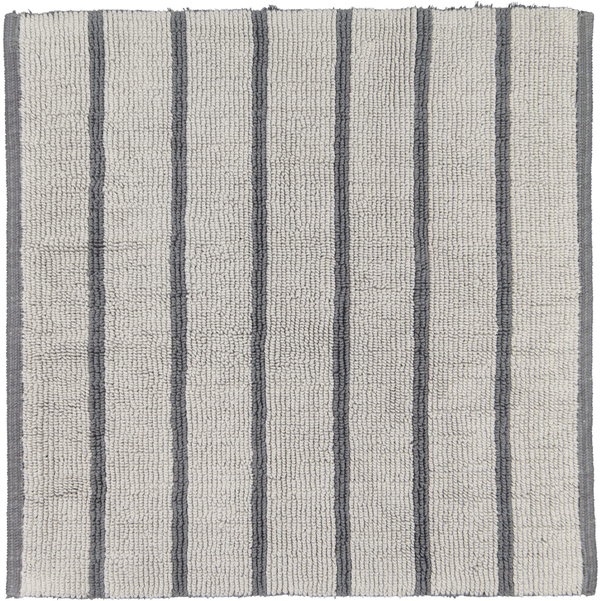 Cawö Home Badteppiche Balance Streifen 1008 anthrazit - 73 - 60x60 cm