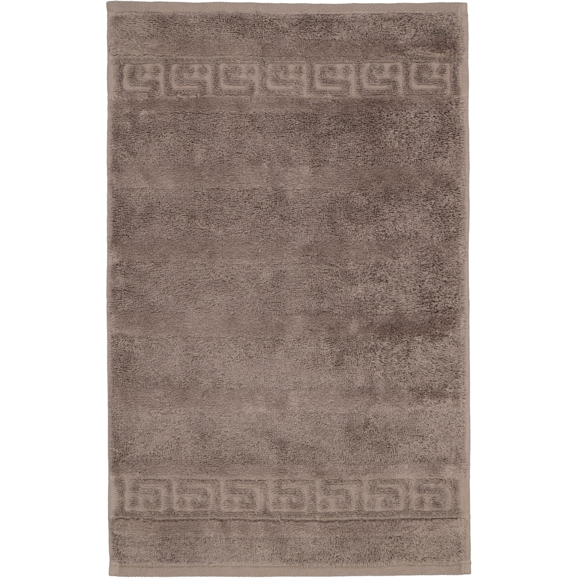 Cawö Handtücher Noblesse Uni 1001 walnuss - 348 - Gästetuch 30x50 cm
