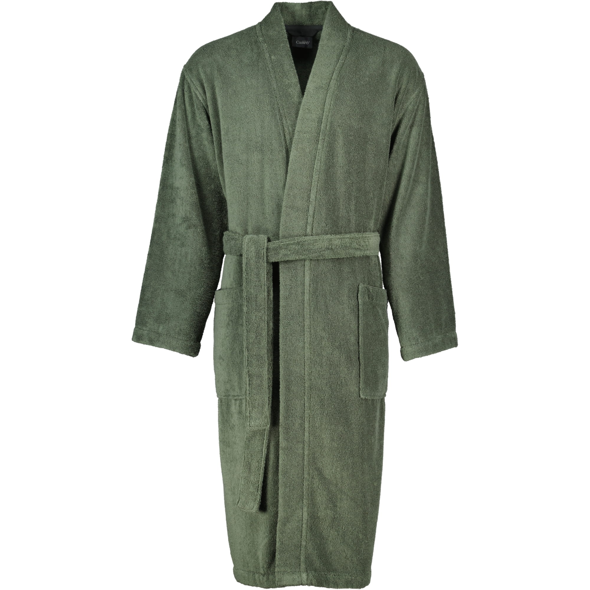 Cawö Home Bademäntel Herren Kimono Uni 828 field - 47