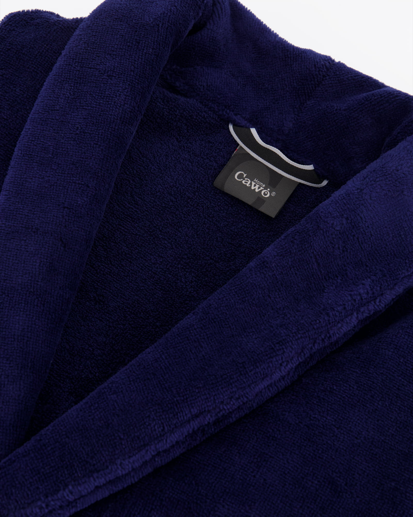 Cawö Home Damen Bademantel Schalkragen 836 - Farbe: marine - 11