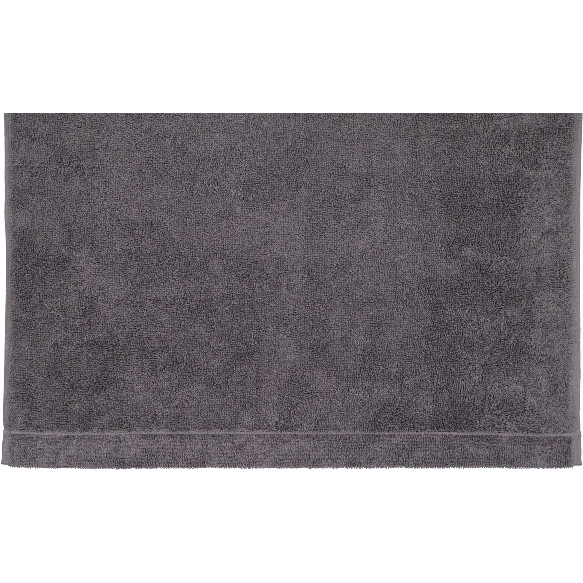 Cawö Handtücher Lifestyle Uni 7007 anthrazit - 774 - Seiflappen 30x30 cm