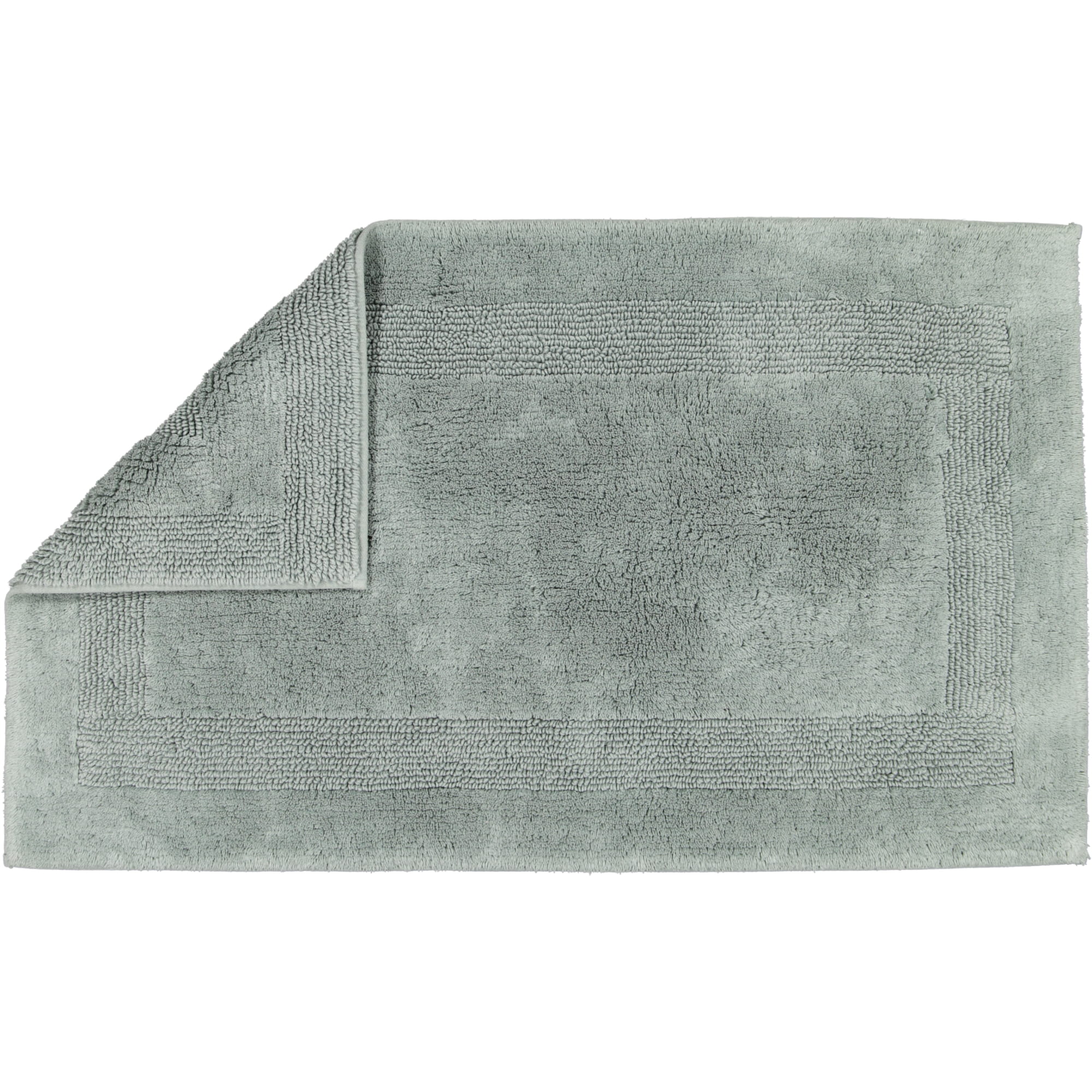 Cawö Home Badteppiche Luxus Badteppich 1000 nordic green - 470 - 60x100 cm