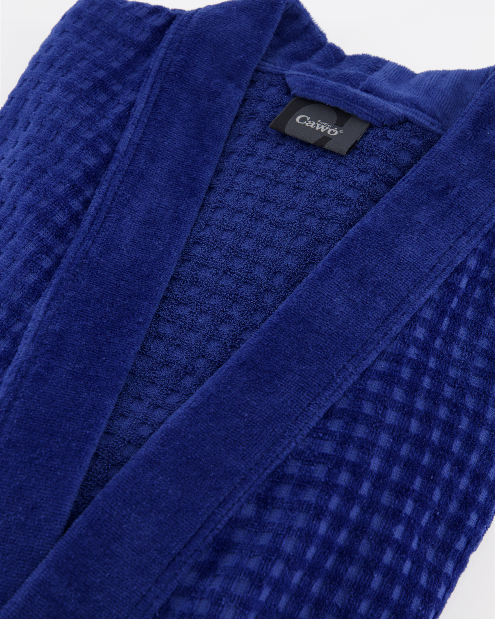 Cawö Bademäntel Herren Kimono 3714 saphir - 166