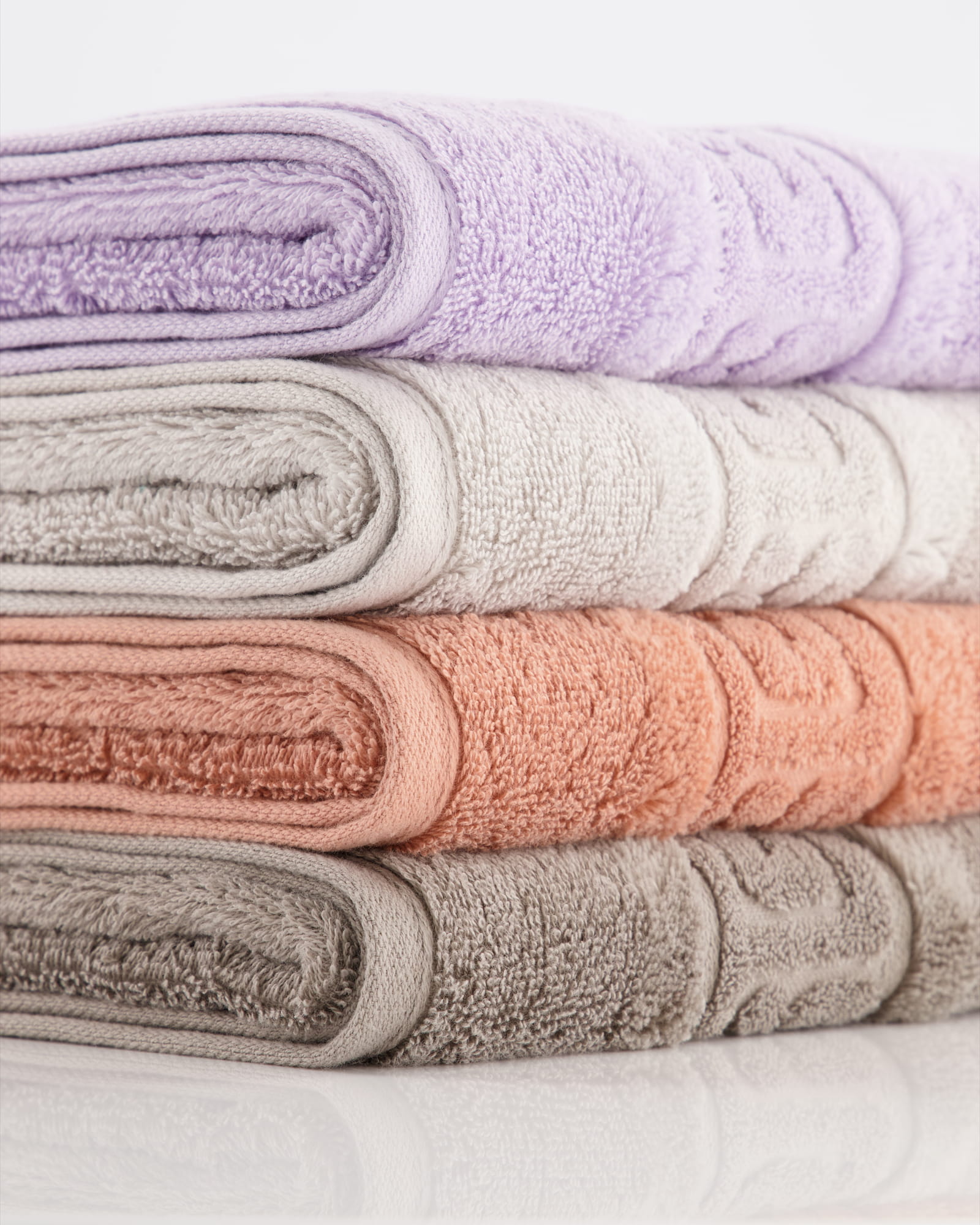 Cawö - Noblesse Uni 1001 - Farbe: 368 - lachs - Duschtuch 80x160 cm