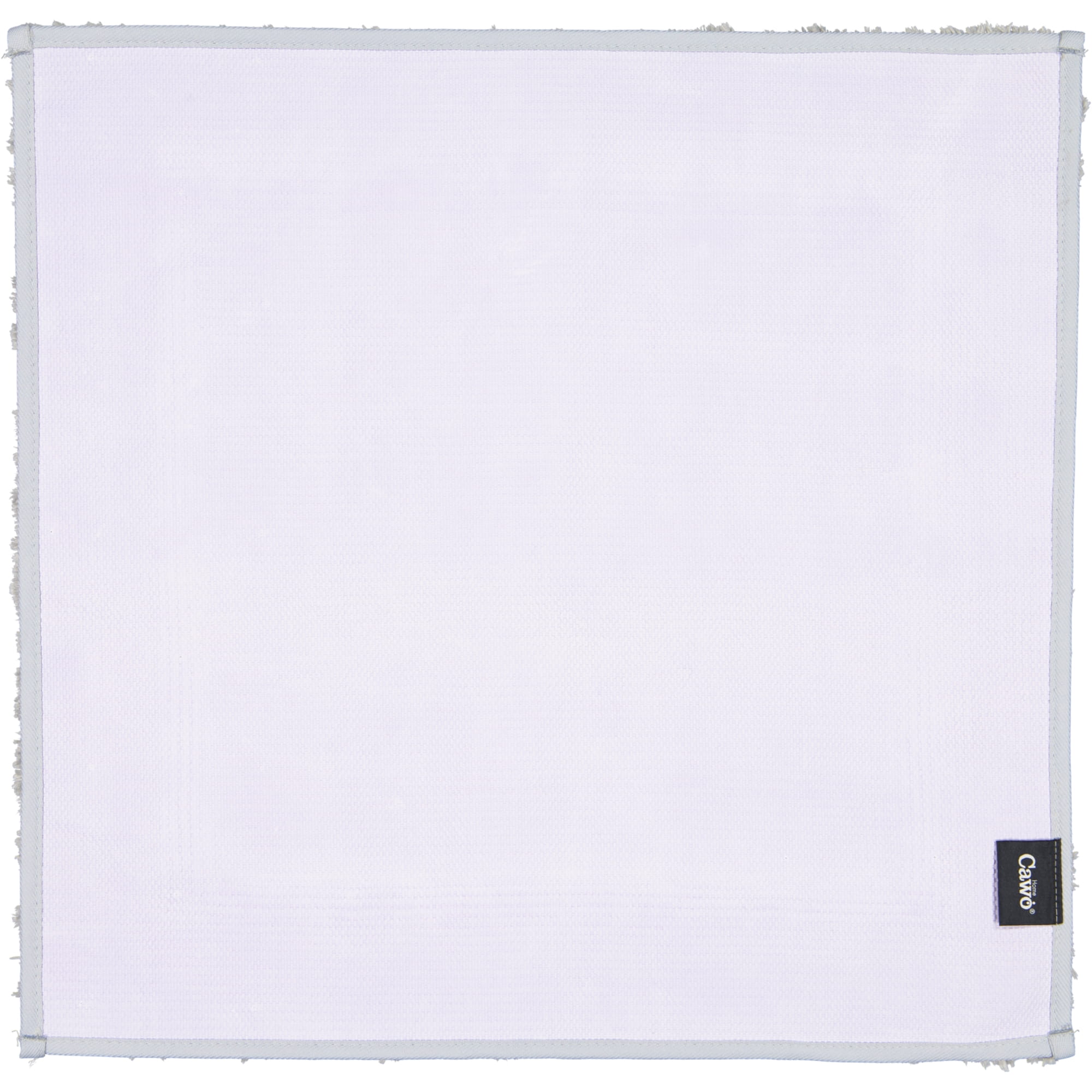 Cawö Home - Badteppich Luxury Home Two-Tone 590 - Farbe: platin - 76 - 60x60 cm