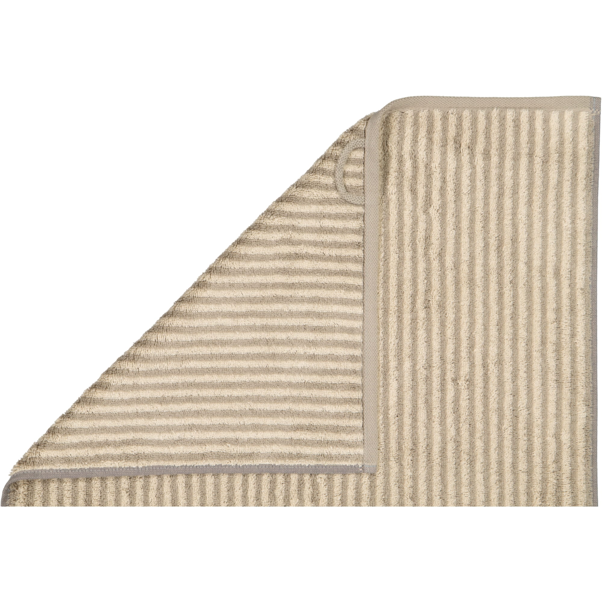 Cawö Handtücher Two-Tone Stripes 480 graphit - 70