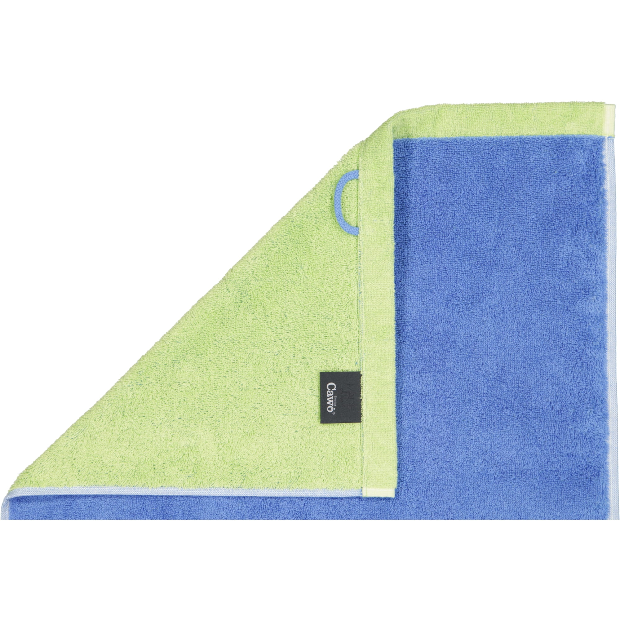Cawö Handtücher Lifestyle Splash 7071 capri/pistazie - 14 - Seiflappen 30x30 cm