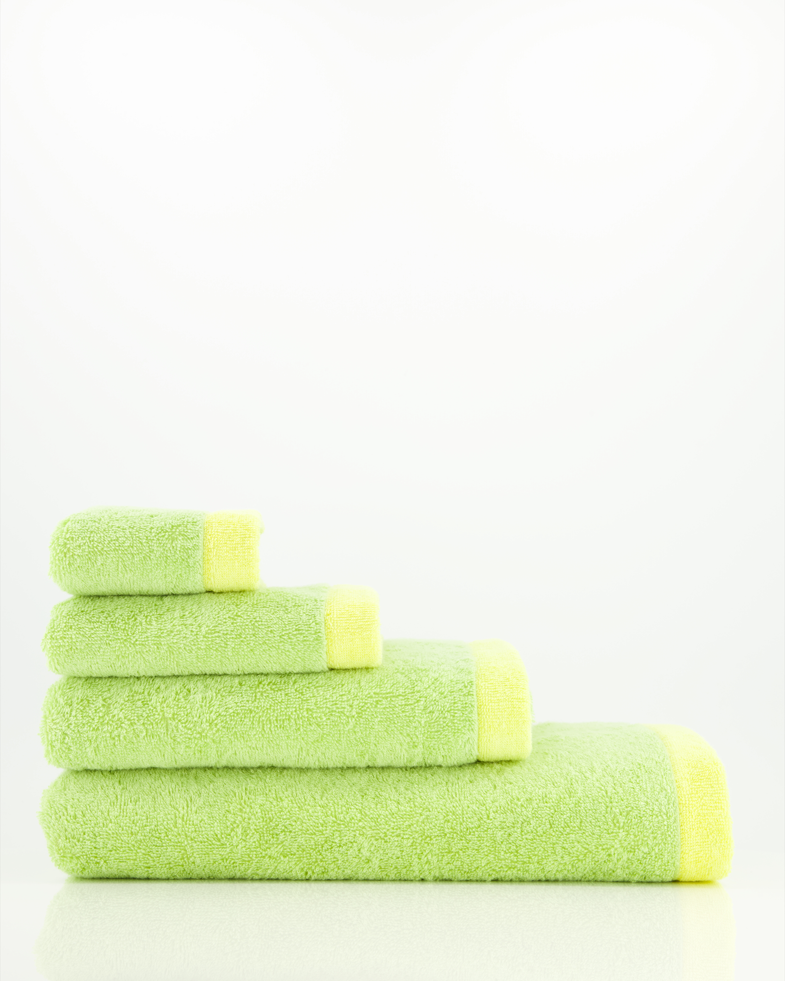 Cawö Handtücher Lifestyle Splash 7071 pistazie/lemon - 45
