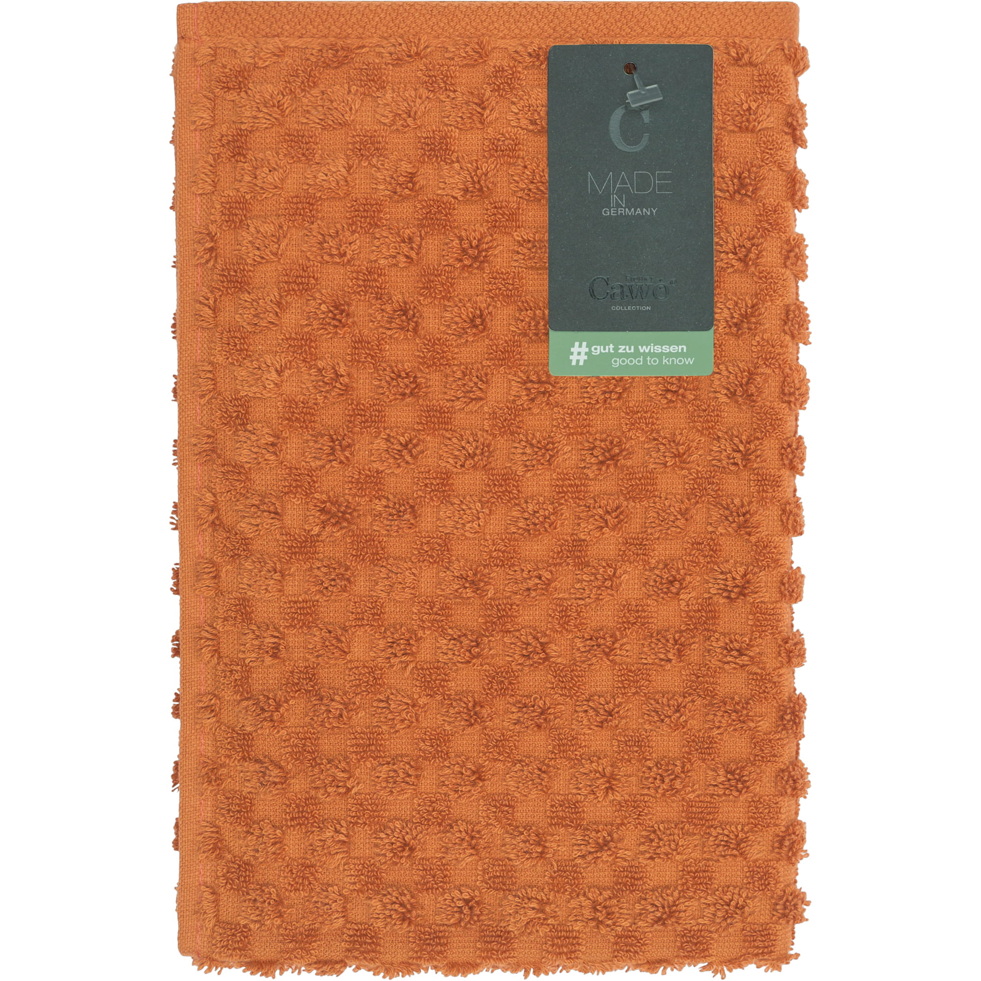 Cawö Küchenhandtücher Cuisine Pro Uni 520 kupfer - 384 - 50x50 cm