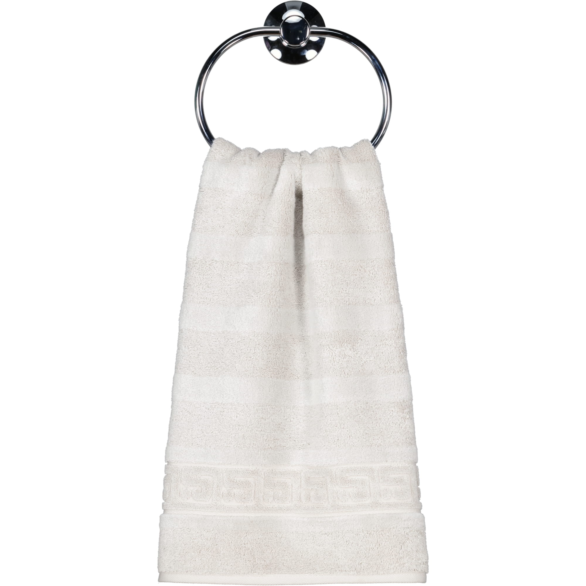 Cawö - Noblesse Uni 1001 - Farbe: 775 - silber - Handtuch 50x100 cm