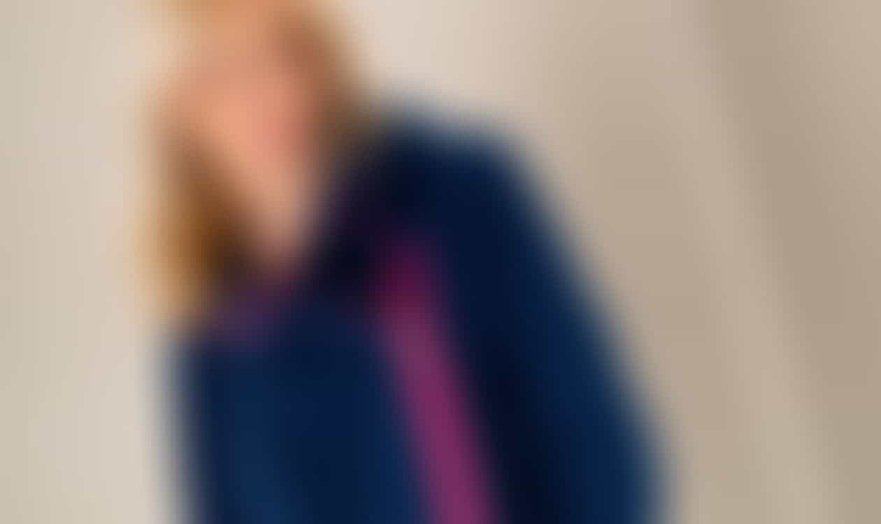 Cawö Damen Bademantel New Zipper RV 6116 - Farbe: navy-pink - 133 S Detailbild 1 Cawö Damen Bademantel New Zipper RV 6116 - Farbe: navy-pink - 133 S Detailbild 1