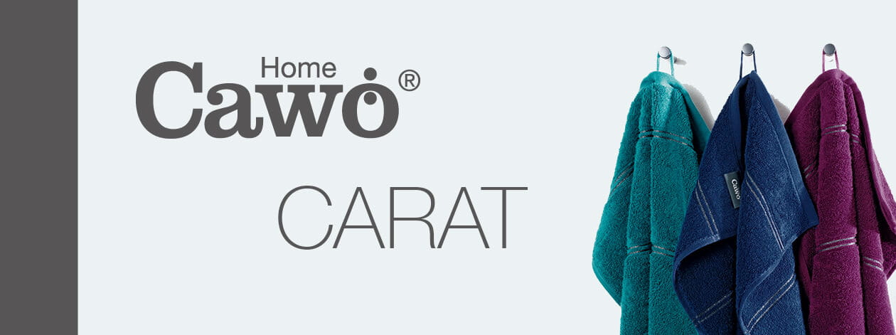 Cawö Carat Borte 580 - Farbe: weiß - 600 Seiflappen 30x30 cm Detailbild 2