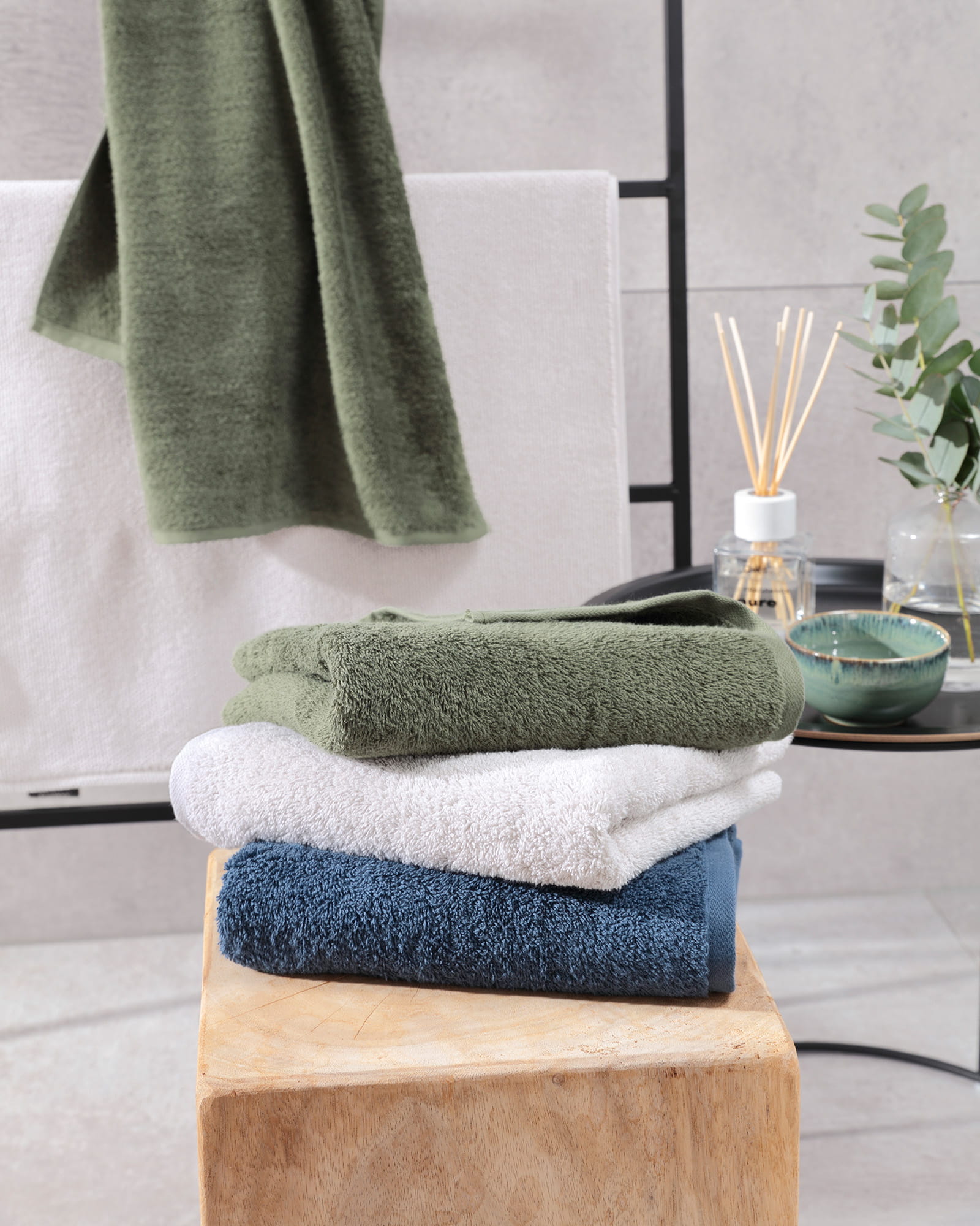 Cawö Heritage 4000 - Farbe: field - 453 Handtuch 50x100 cm Detailbild 2 Cawö Heritage 4000 - Farbe: field - 453 Handtuch 50x100 cm Detailbild 2