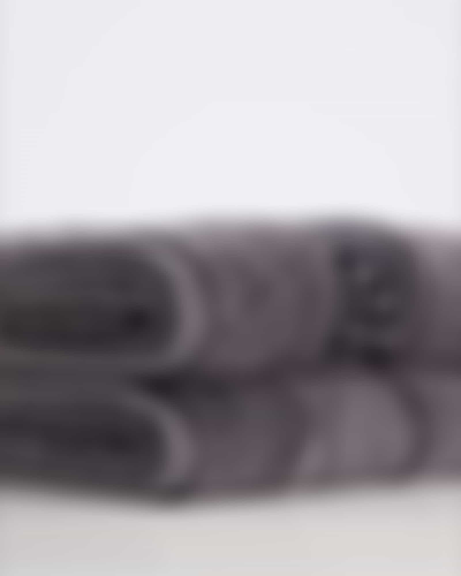 Cawö Handtücher Noblesse Duo 1003 - Farbe: anthrazit - 79 Saunatuch 80x200 cm
