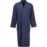 Cawö Home Herren Bademantel Kimono 828 - Farbe: blau - 17 M
