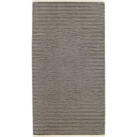 Cawö Handtücher Natural Streifen 6216 - Farbe: natur-schwarz - 39 Duschtuch 80x150 cm